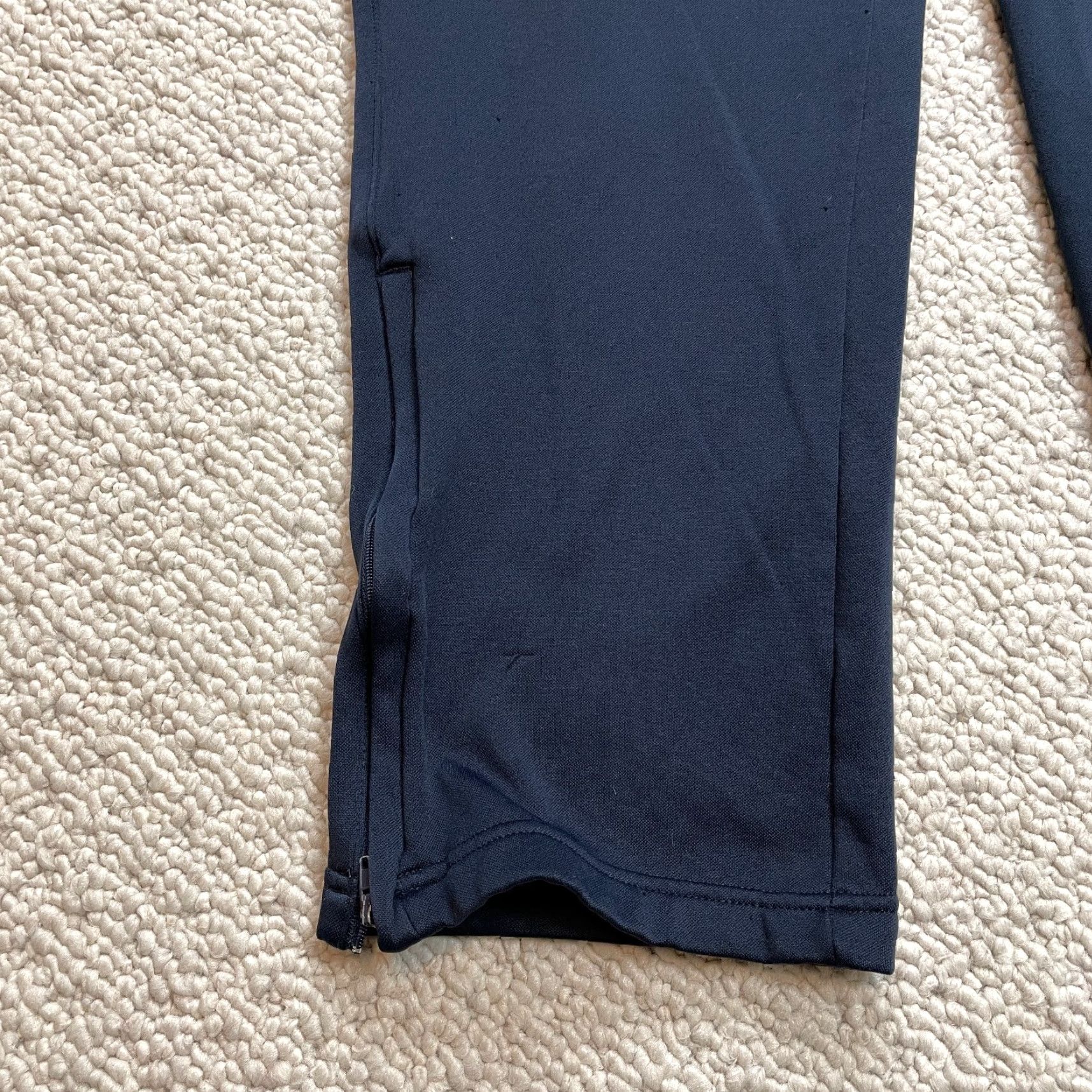 Champion Champion Sweatpants Womens Large Navy Blue Ankle Zip Pockets 30x28.5 Size 36" / US 14 / IT 50 - 2 Thumbnail