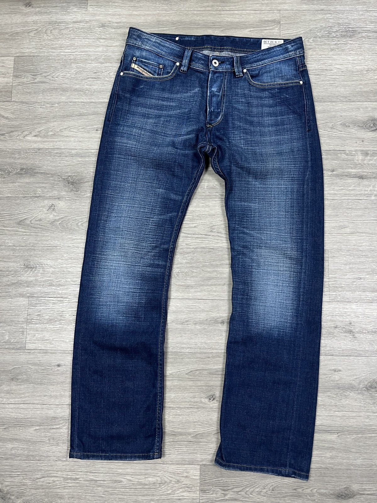 Diesel Diesel Zatiny Jeans Men's Regular Slim Bootcut Denim Wash Size US 32 / EU 48 - 7 Thumbnail