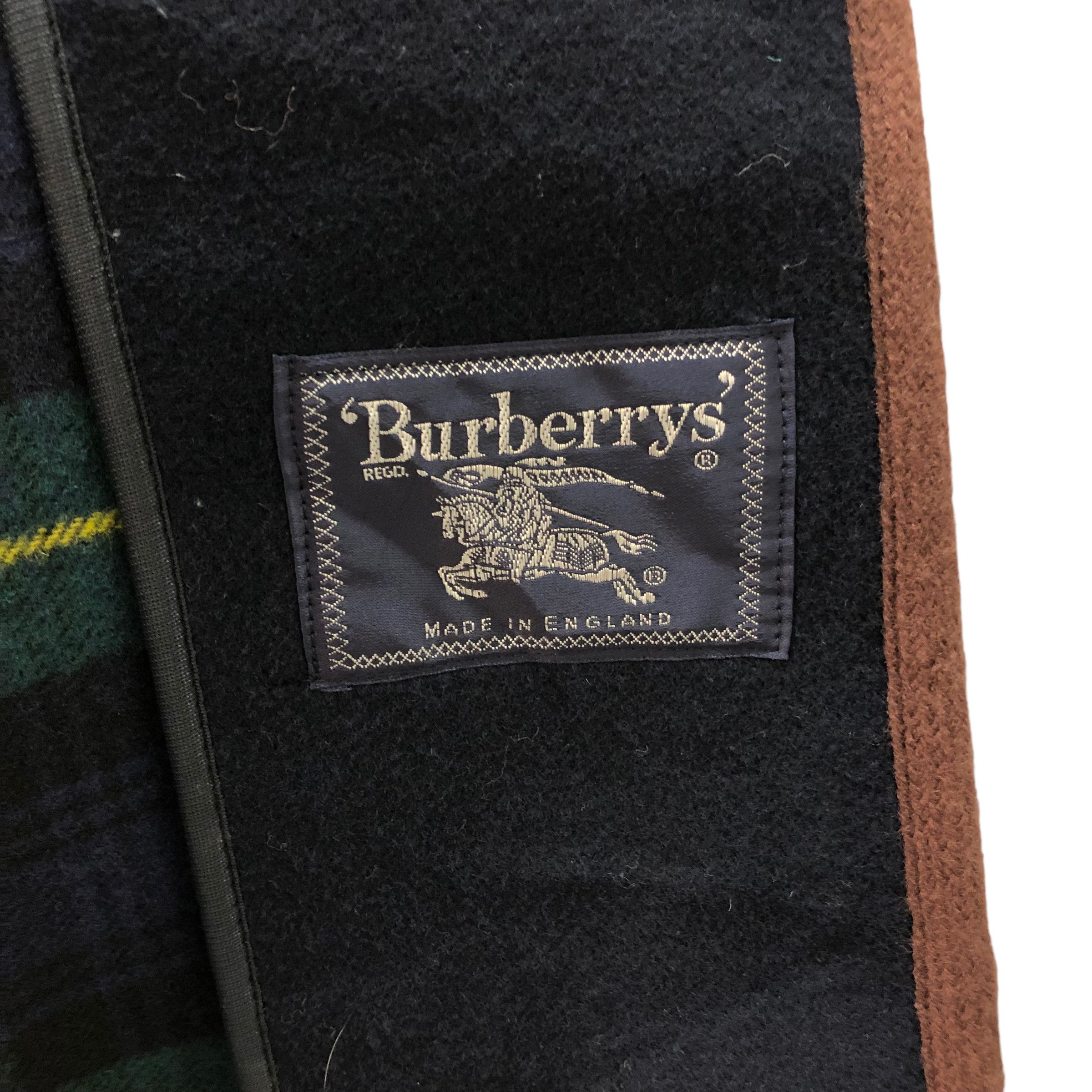 Burberry BURBERRYS MADE IN ENGLAND WOOL LONG COAT #7344-131 Size M / US 6-8 / IT 42-44 - 9 Thumbnail