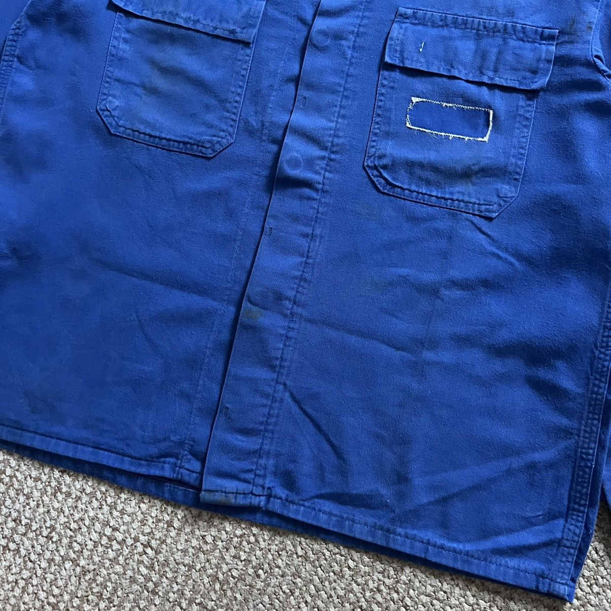 Le Laboureur French vintage two pockets faded work jacket Size US L / EU 52-54 / 3 - 5 Thumbnail