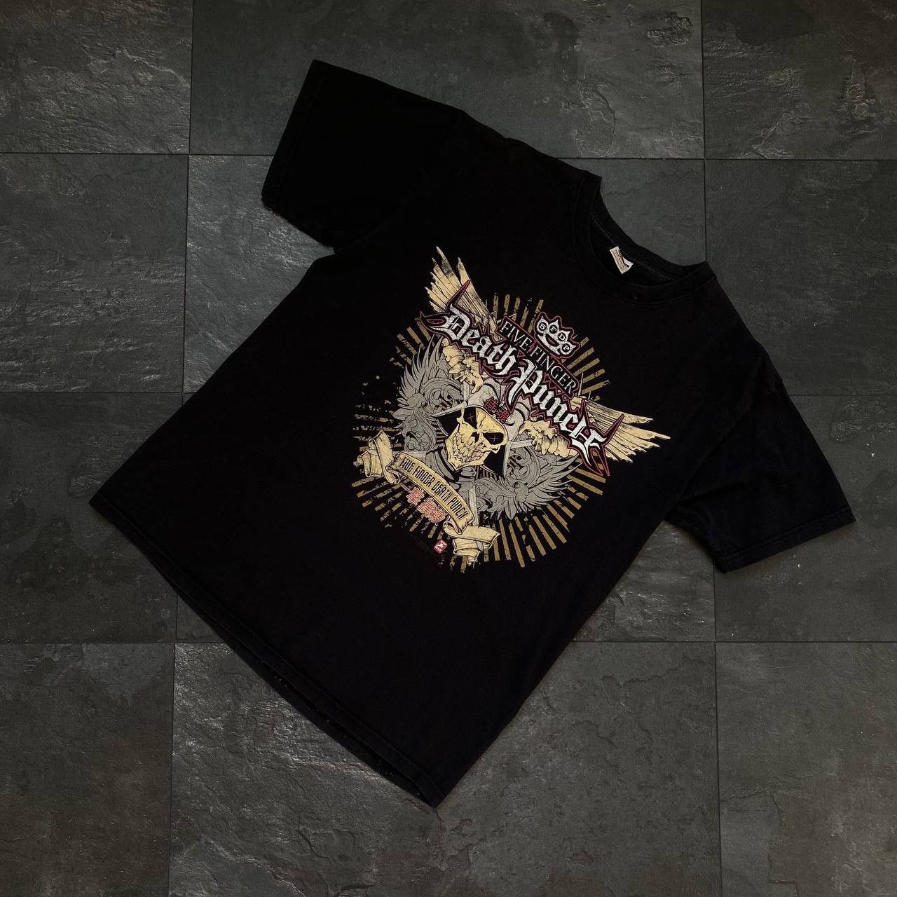 Band Tees × Vintage Vintage Five Finger Death Punch Band Tee Size US M / EU 48-50 / 2 - 1 Thumbnail