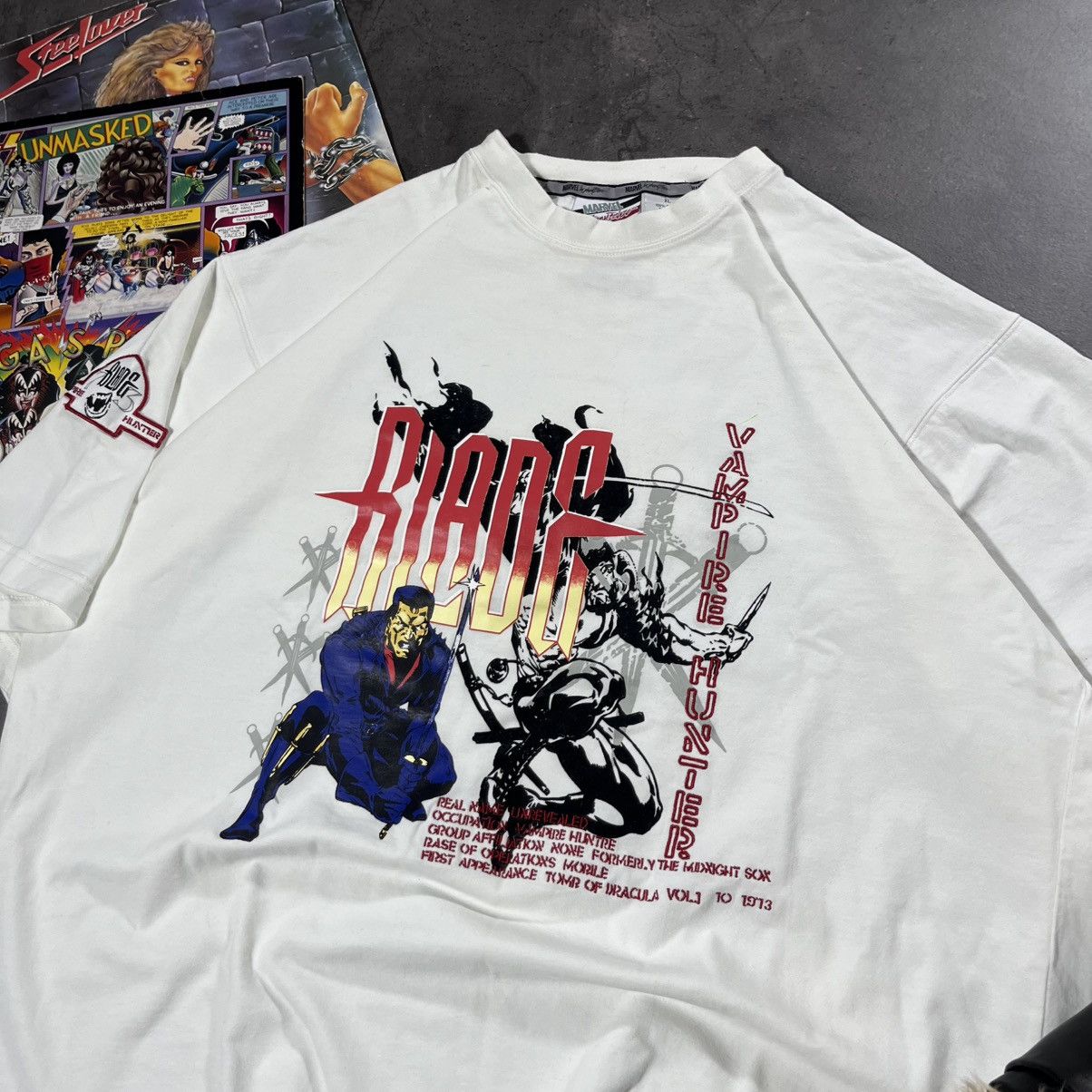 Cartoon Network Vintage 00s Marvel Vampire Hunter Johnny Blaze Comics Tee Size US XL / EU 56 / 4 - 9 Thumbnail