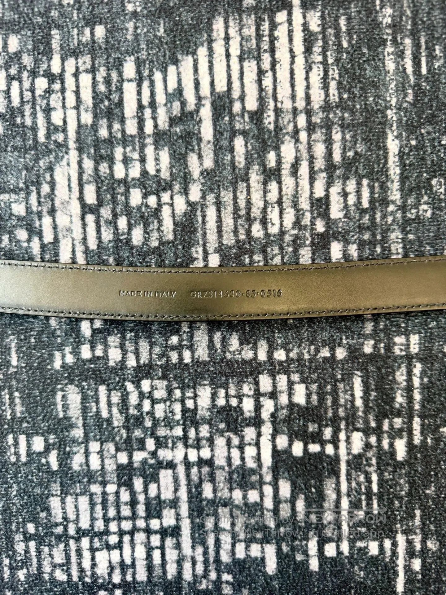 Saint Laurent Paris Saint Laurent Black Three-Section Belt. Size ONE SIZE - 4 Thumbnail