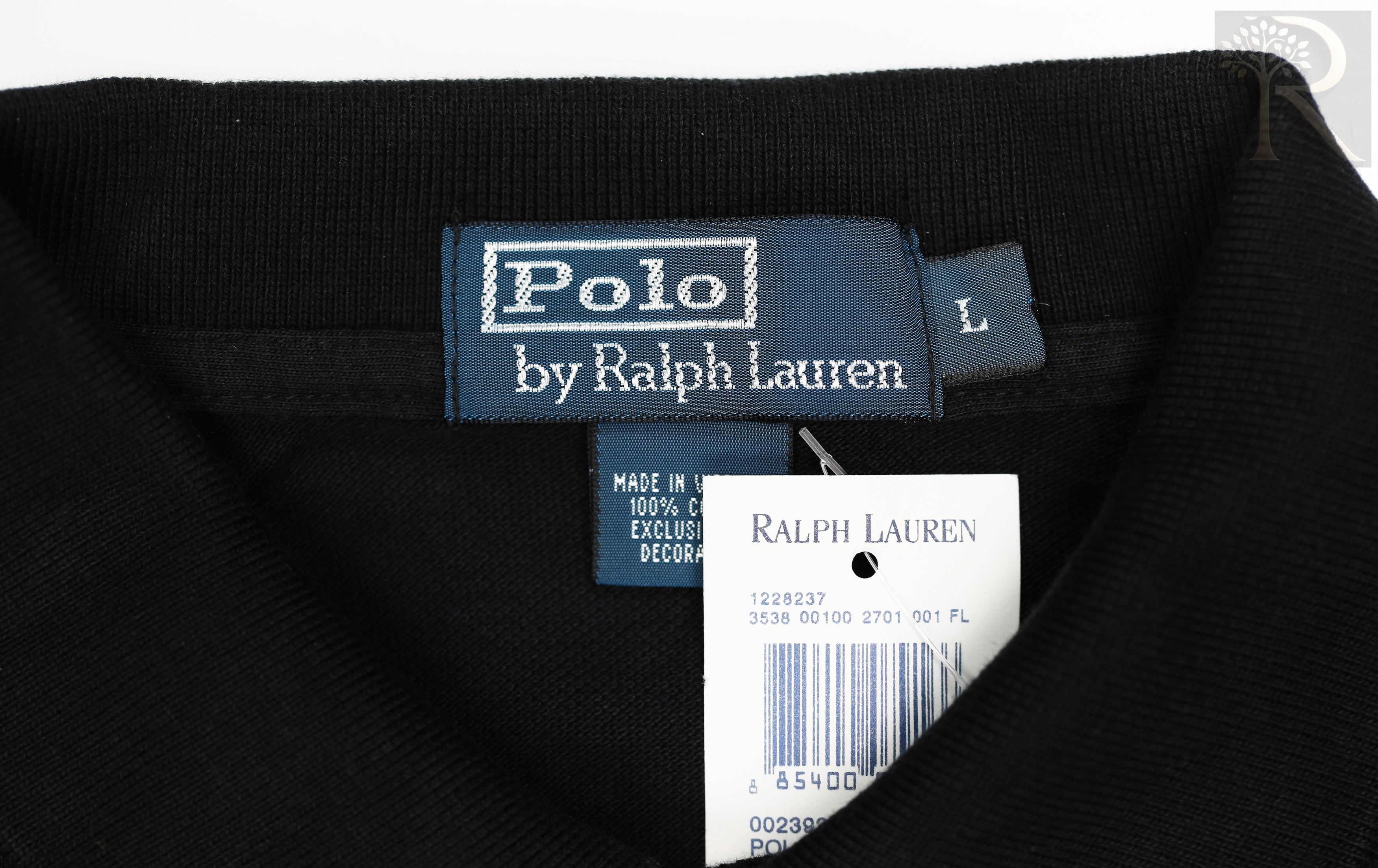 Polo Ralph Lauren NWT Polo Ralph Lauren LS Special Patch Polo "MMIX MERCER" L Size US L / EU 52-54 / 3 - 8 Thumbnail