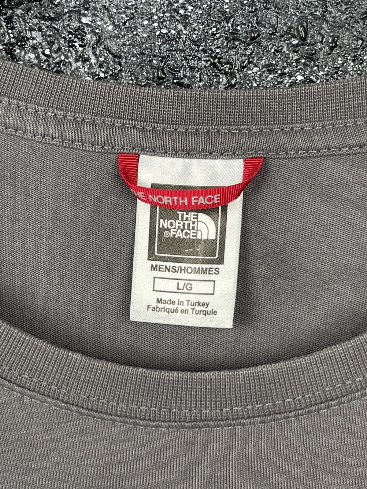 The North Face The North Face Back Box Logo Outdoor Grey Cotton Long Sleeve T-Shirt Size L Size US L / EU 52-54 / 3 - 5 Thumbnail