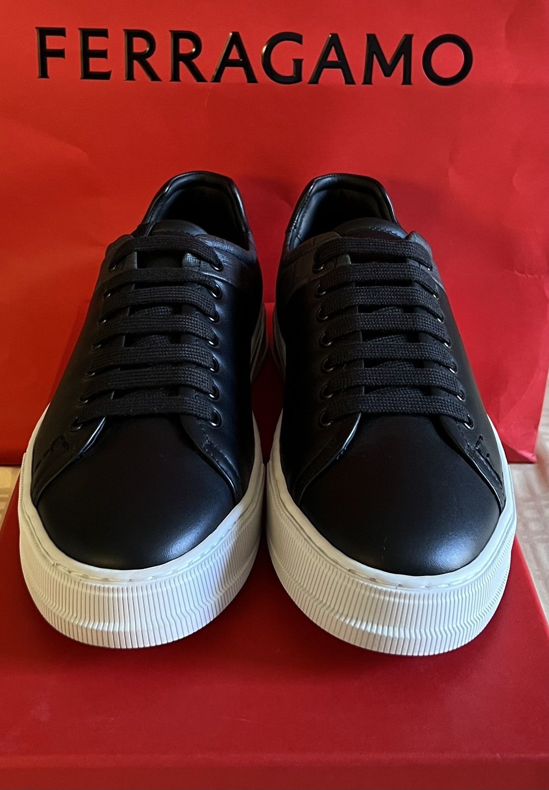 Salvatore Ferragamo Low top sneaker Clayton JCQ Size US 7.5 / EU 40-41 - 9 Thumbnail