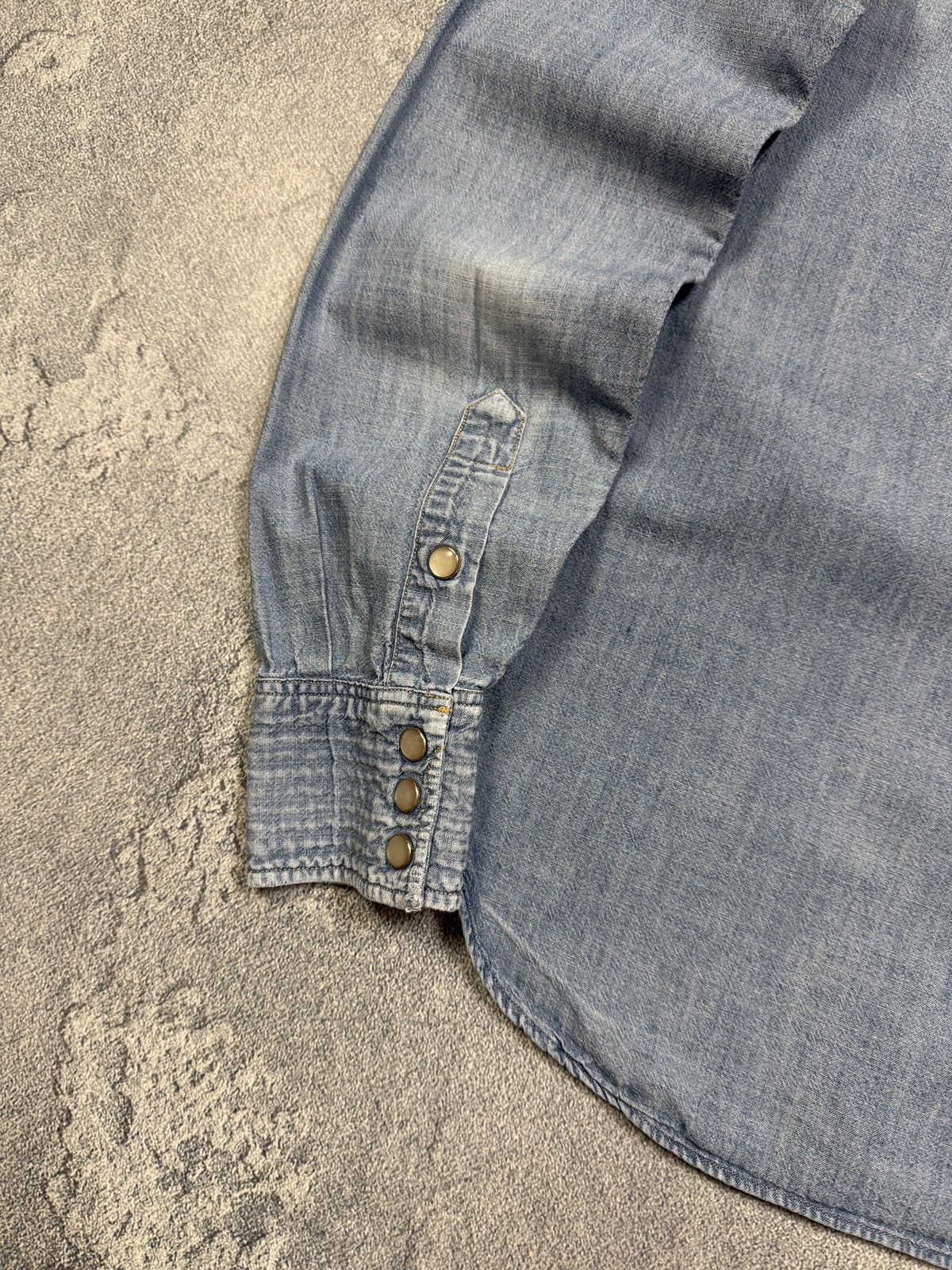 RRL Ralph Lauren Vintage 90s RRL Double RL Ralph Lauren Denim Jacket USA Size US S / EU 44-46 / 1 - 9 Thumbnail