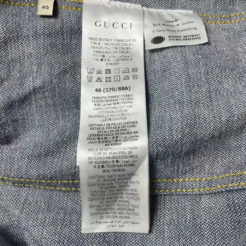 Gucci Gucci Denim jacket 2501-Nextarrow Size US S / EU 44-46 / 1 - 5 Thumbnail
