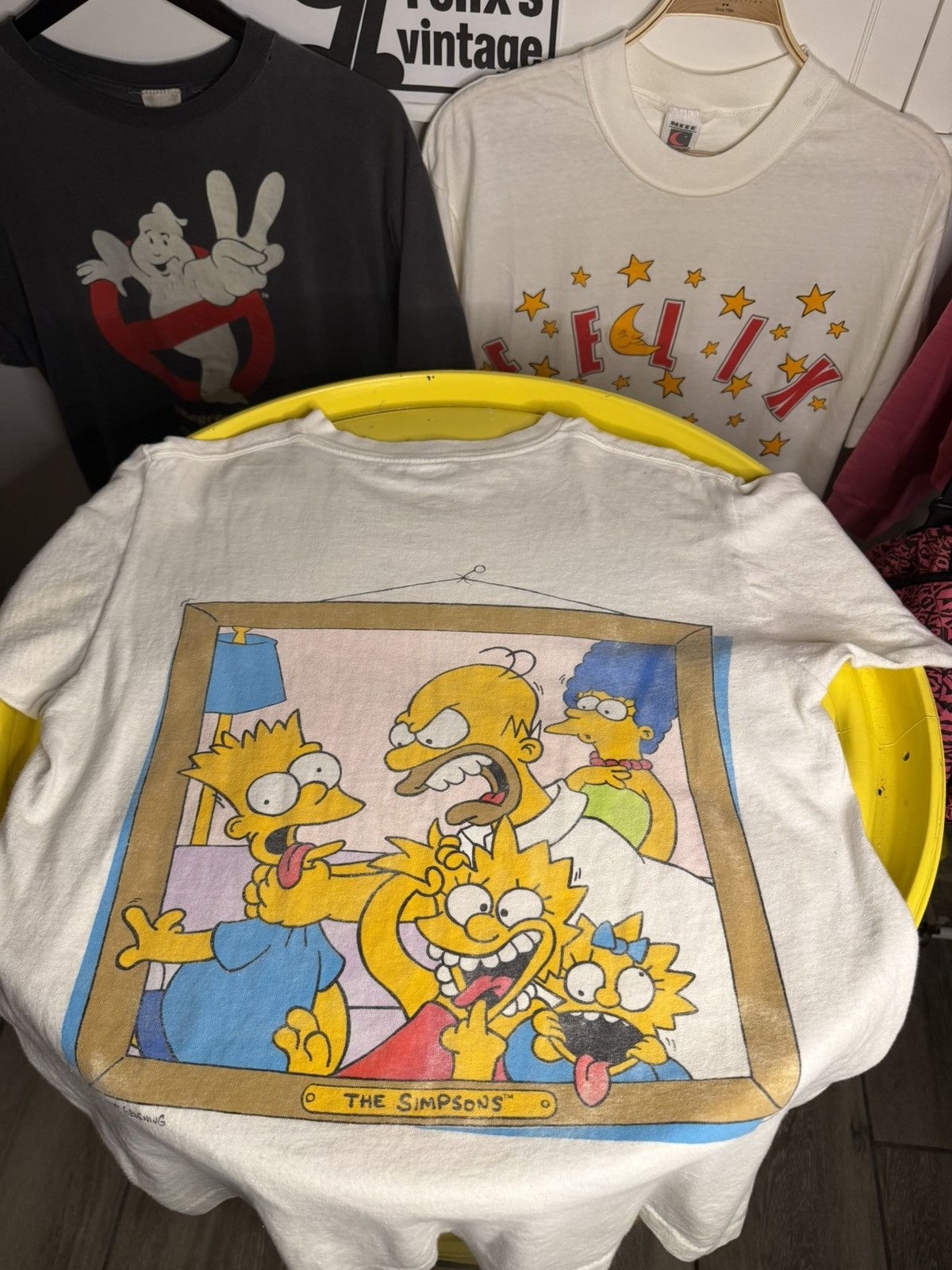 Vintage 1989 Simpsons Single Stitch t-shirt Size US M / EU 48-50 / 2 - 3 Thumbnail
