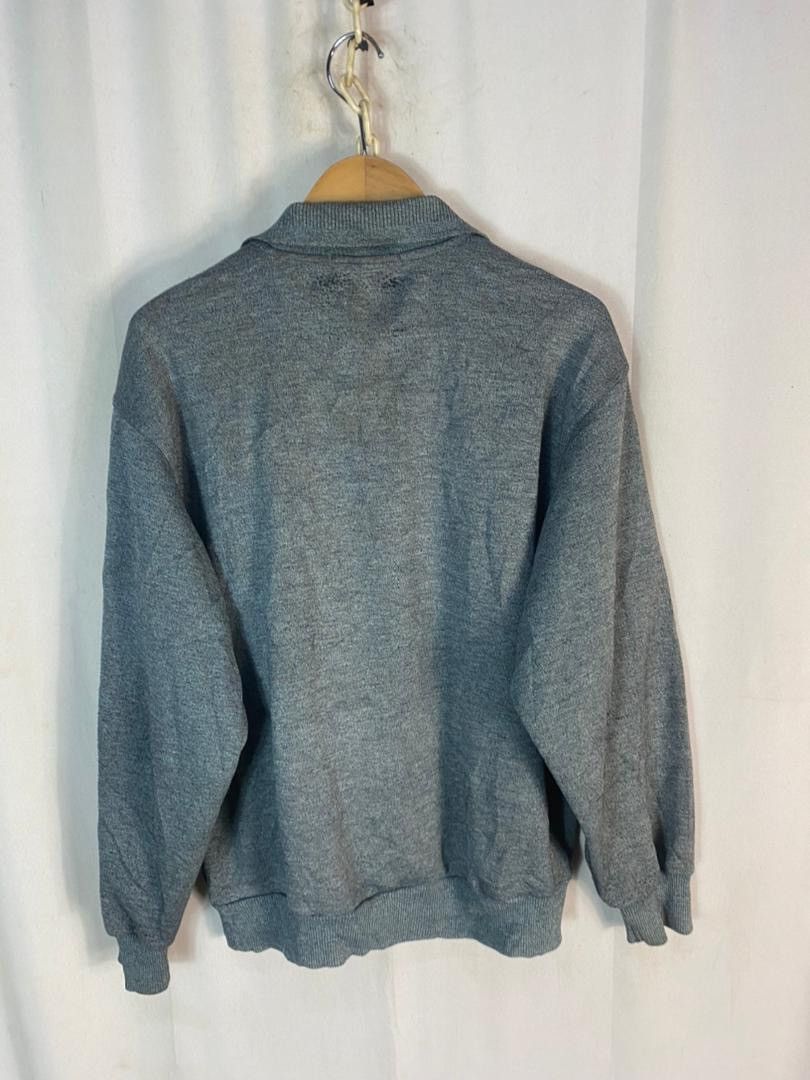 Japanese Brand × Vintage Vintage Zealzip half button polo sweatshirt Size US M / EU 48-50 / 2 - 10 Thumbnail