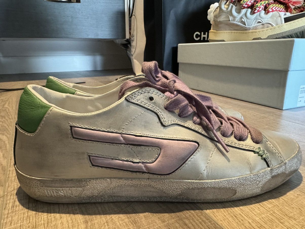 image of Diesel Shoes in Silver, Women's (Size 8)