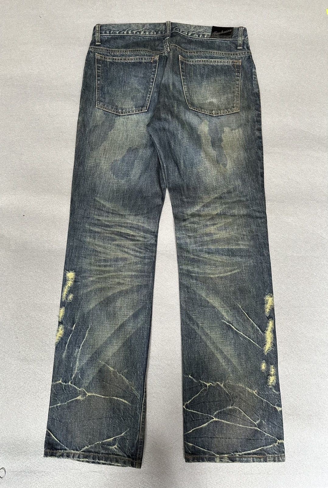 JACKROSE Jack Rose Japan Distressed Denim Size US 32 / EU 48 - 2 Thumbnail