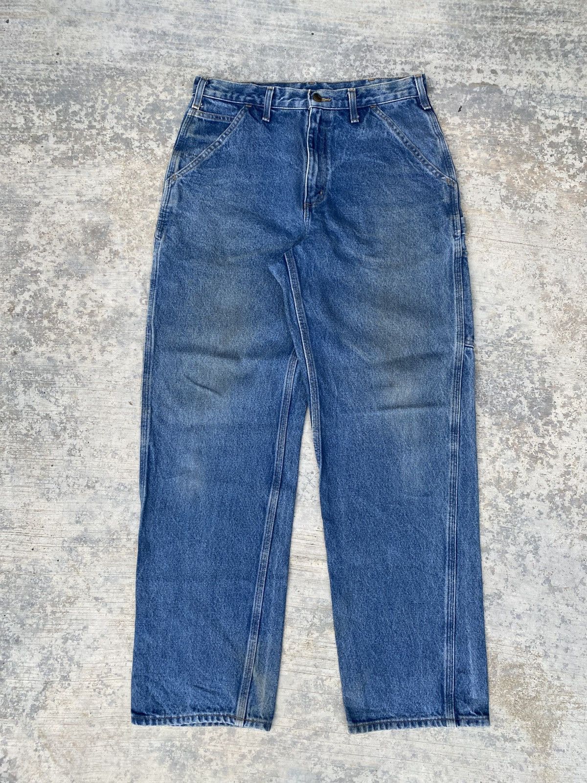 Carhartt Vintage carhartt carpenter jeans Size US 34 / EU 50 - 1 Thumbnail