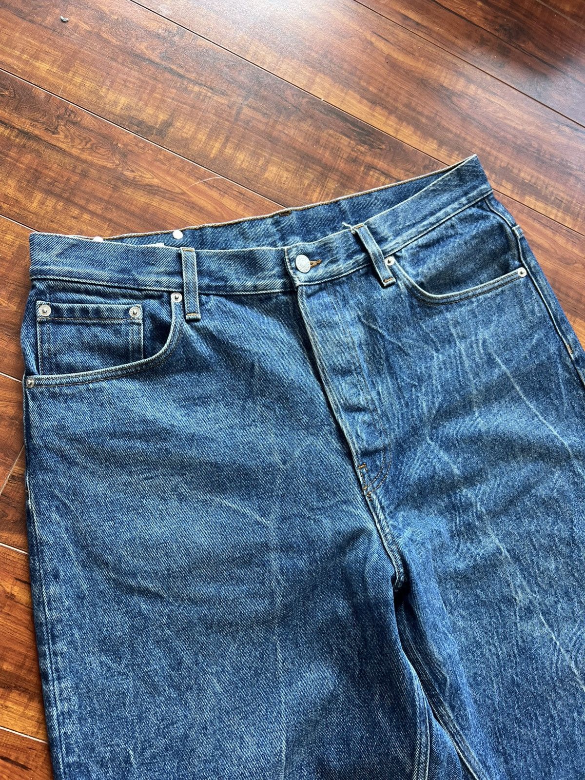 Dries Van Noten Dries Van Noten Marble Wash Denim Size US 34 / EU 50 - 3 Thumbnail