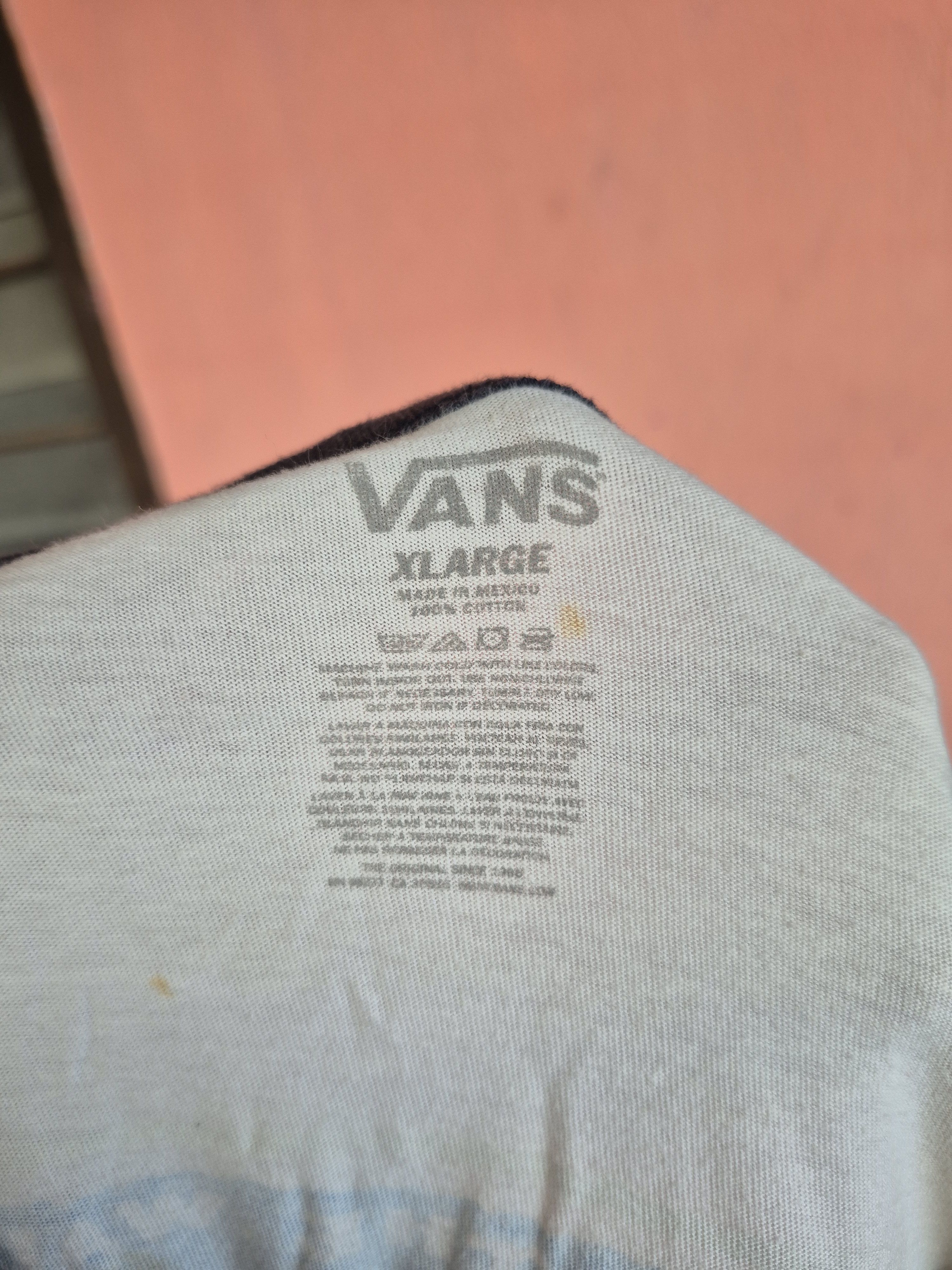 Vans 🔥 Vans Skate Streetwear Three Quarter Tee Size US XL / EU 56 / 4 - 9 Thumbnail