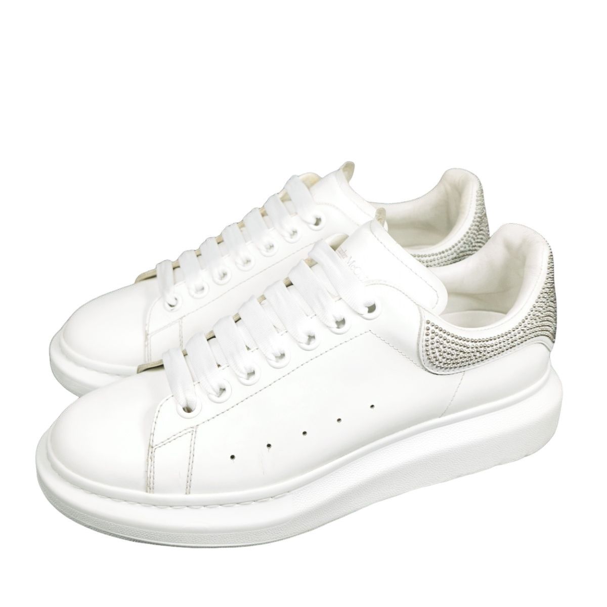 Alexander McQueen Alexander McQueen Studded Heel Oversized Sneakers 41 Size US 8 / EU 41 - 1 Thumbnail