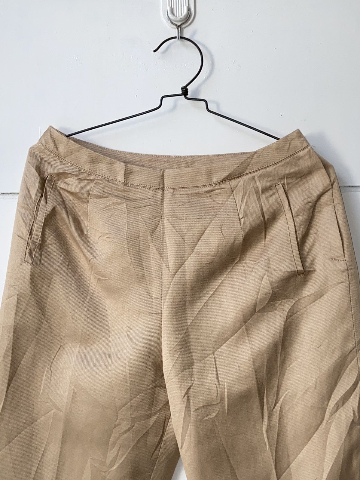 Givenchy GIVENCHY Cream Long Pants Size US 26 / EU 42 - 2 Thumbnail