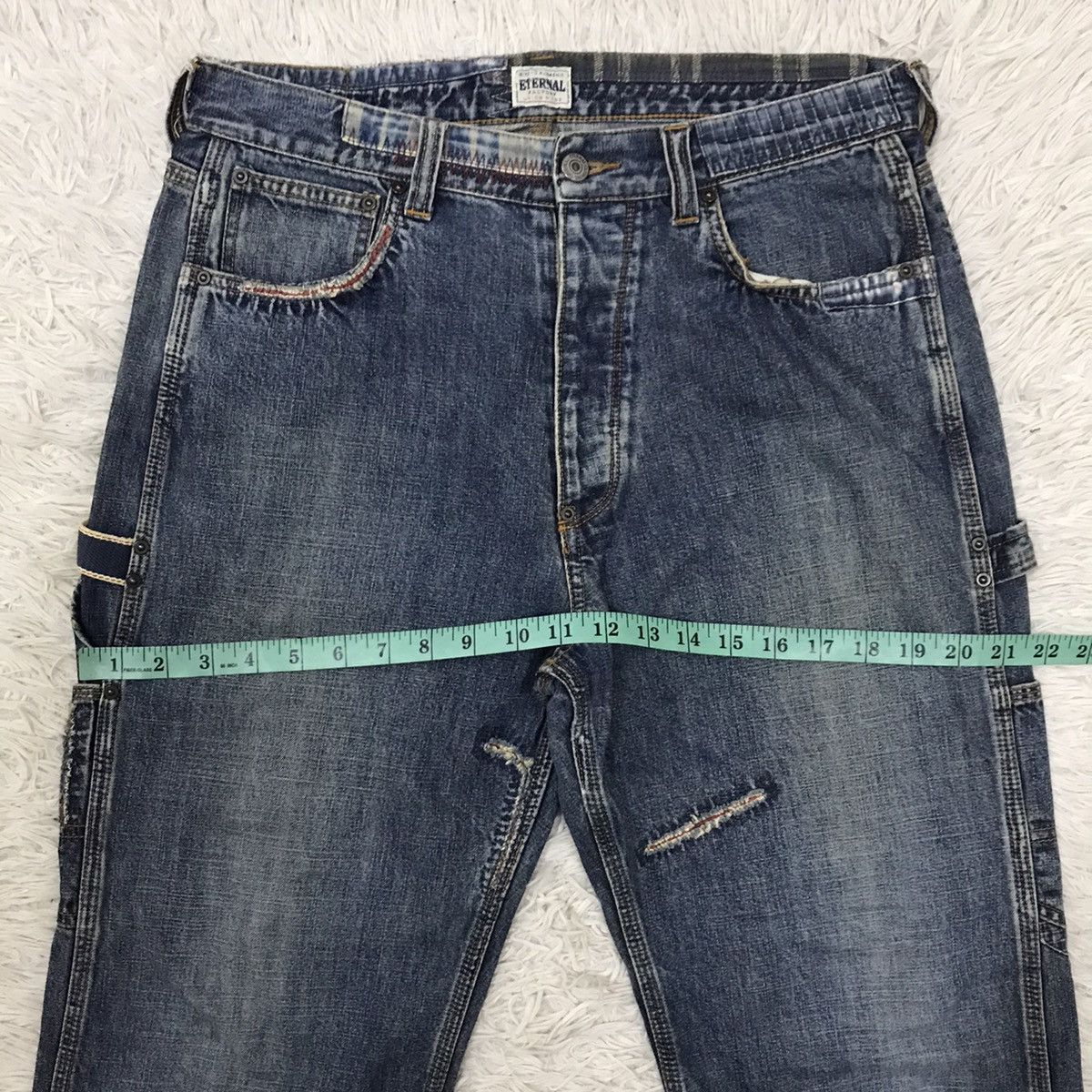 Eternal Vintage Eternal Carpenter Denim Jeans Pants Size US 32 / EU 48 - 19 Thumbnail