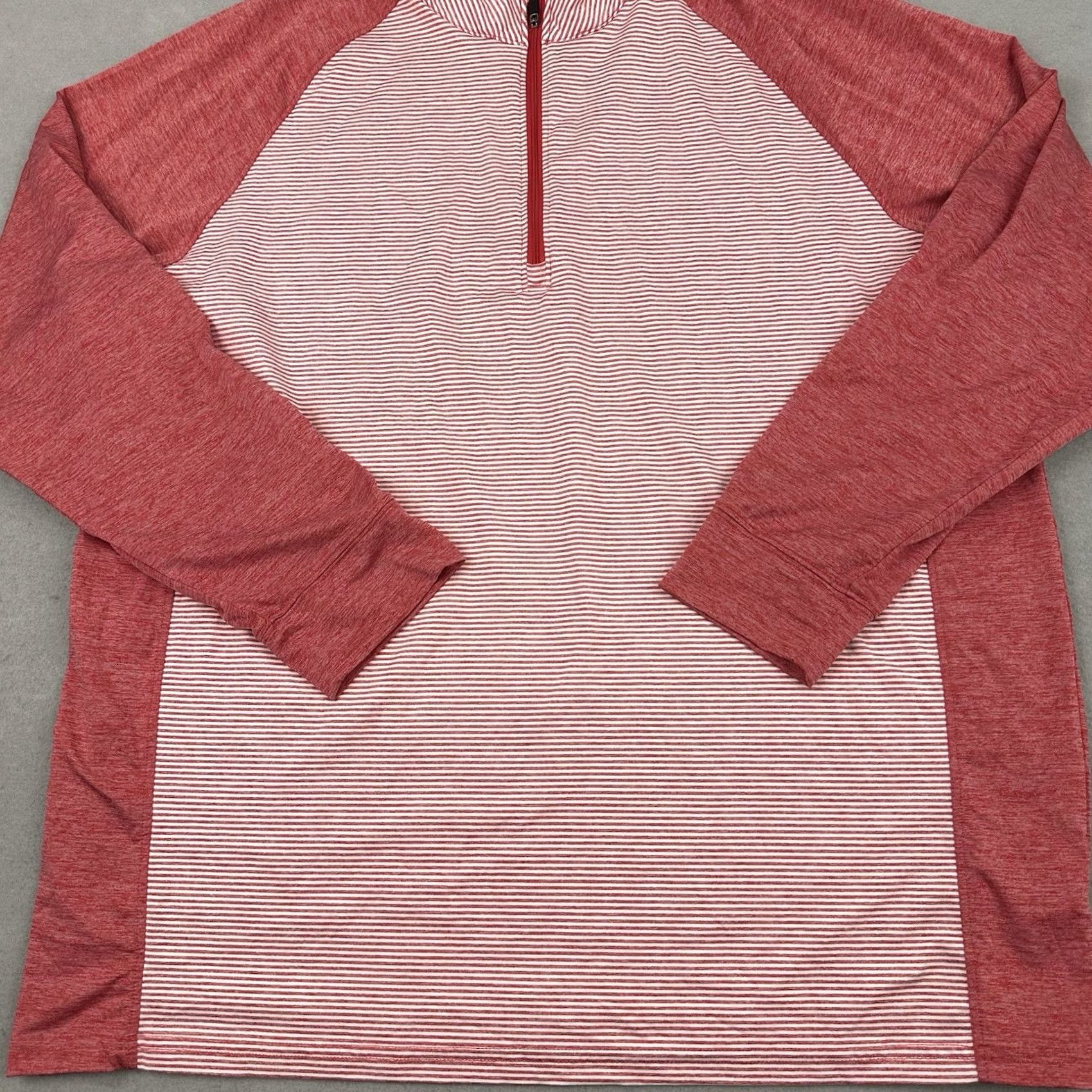 Vintage Onward Reserve Sweater Men XL Red Performance 1/4 Zip Pullover Logo Size US XL / EU 56 / 4 - 3 Thumbnail