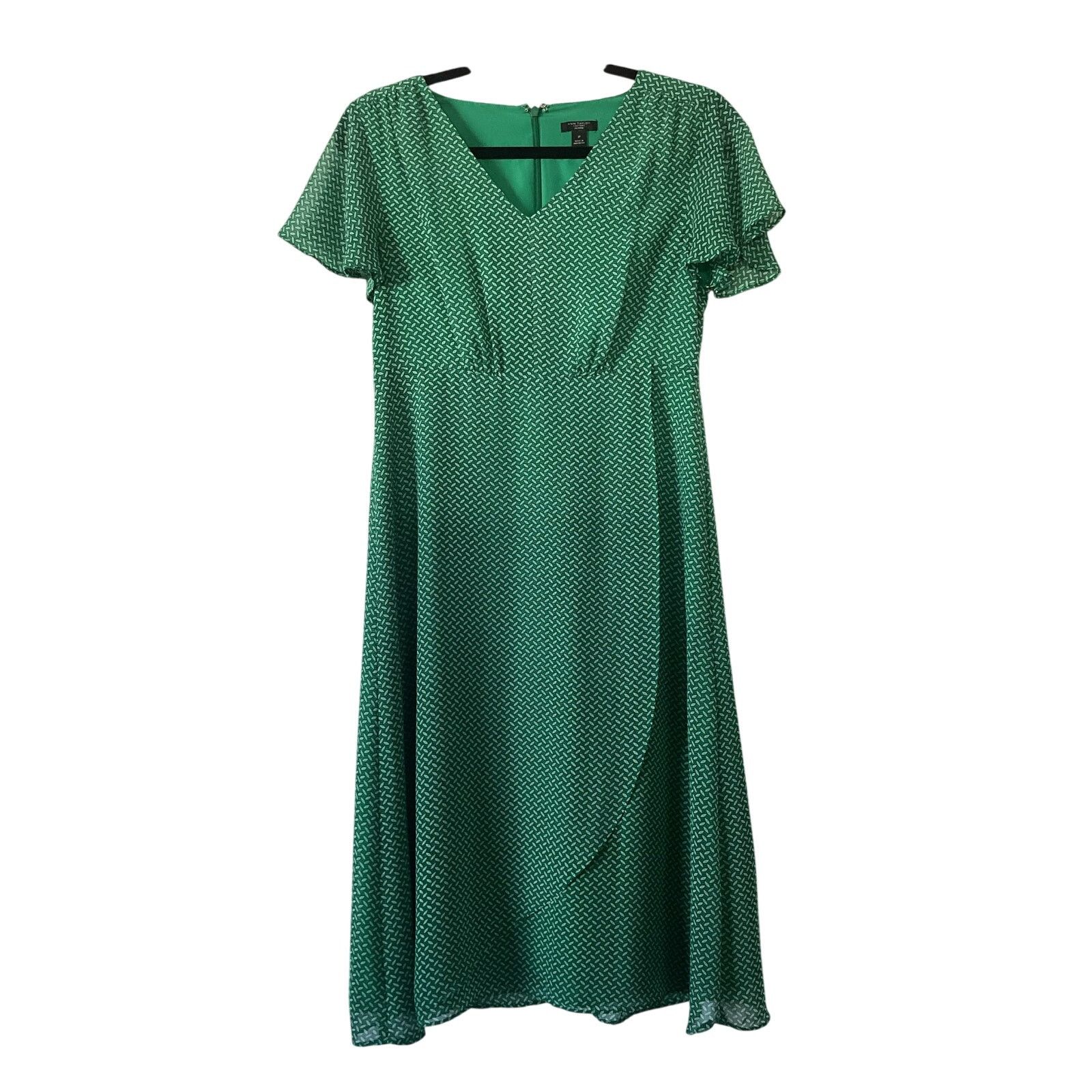 Ann Taylor Ann Taylor Size 2P Green Mid Dress Size XS / US 0-2 / IT 36-38 - 7 Thumbnail