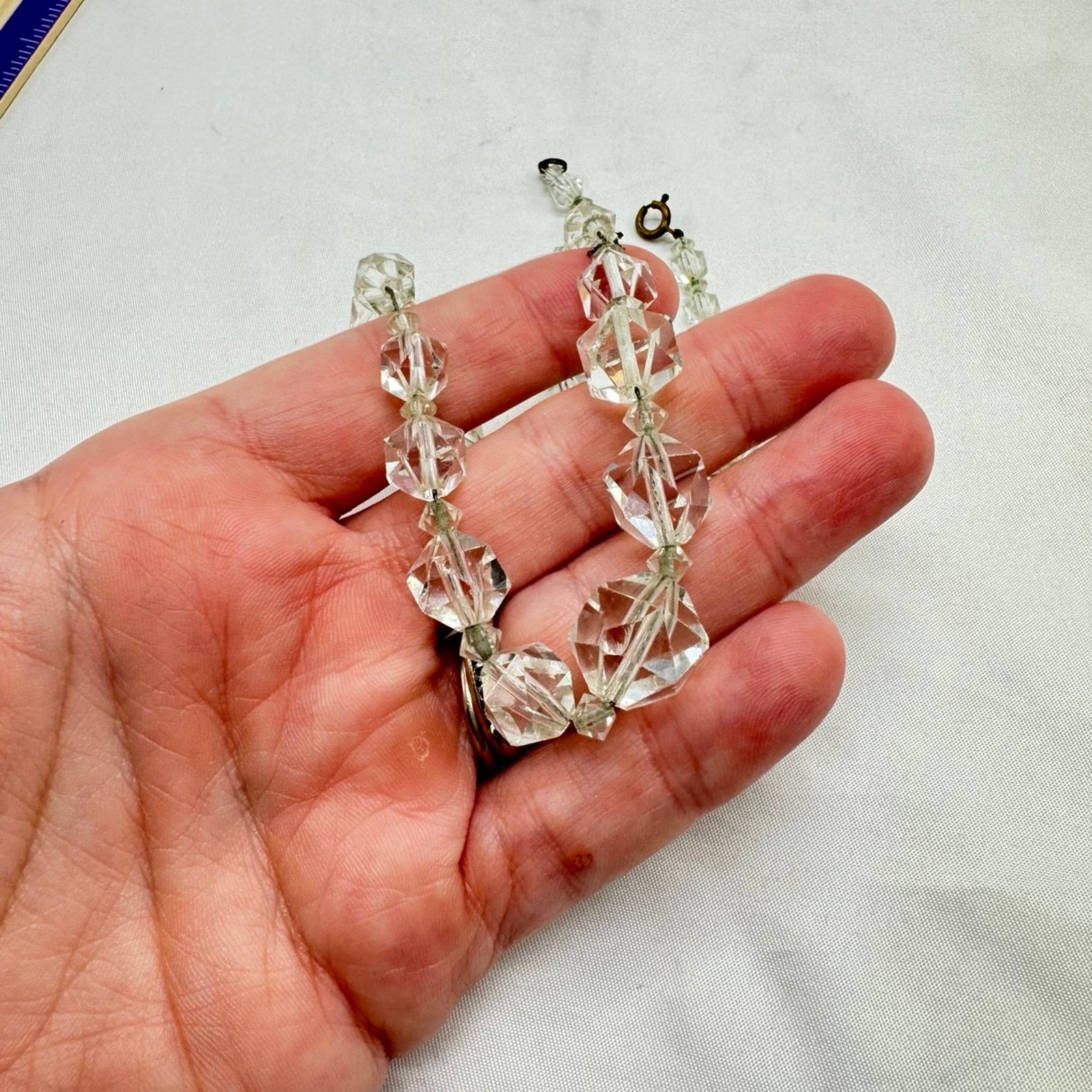 NBDN Nobrandedon VTG cut crystal mid century necklace Size ONE SIZE - 4 Thumbnail