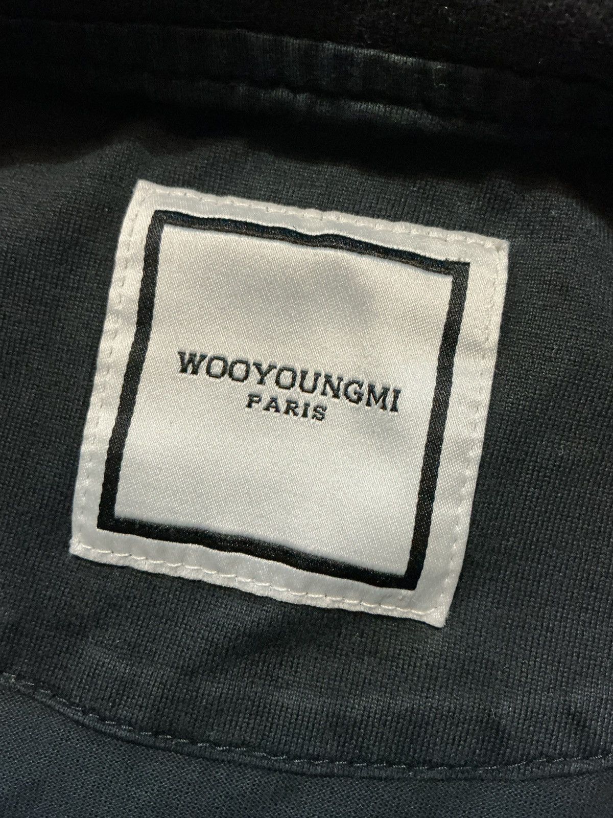Wooyoungmi Wooyoungmi Paris Mysterious Black Graphic Crewneck T-Shirt Size US L / EU 52-54 / 3 - 5 Thumbnail