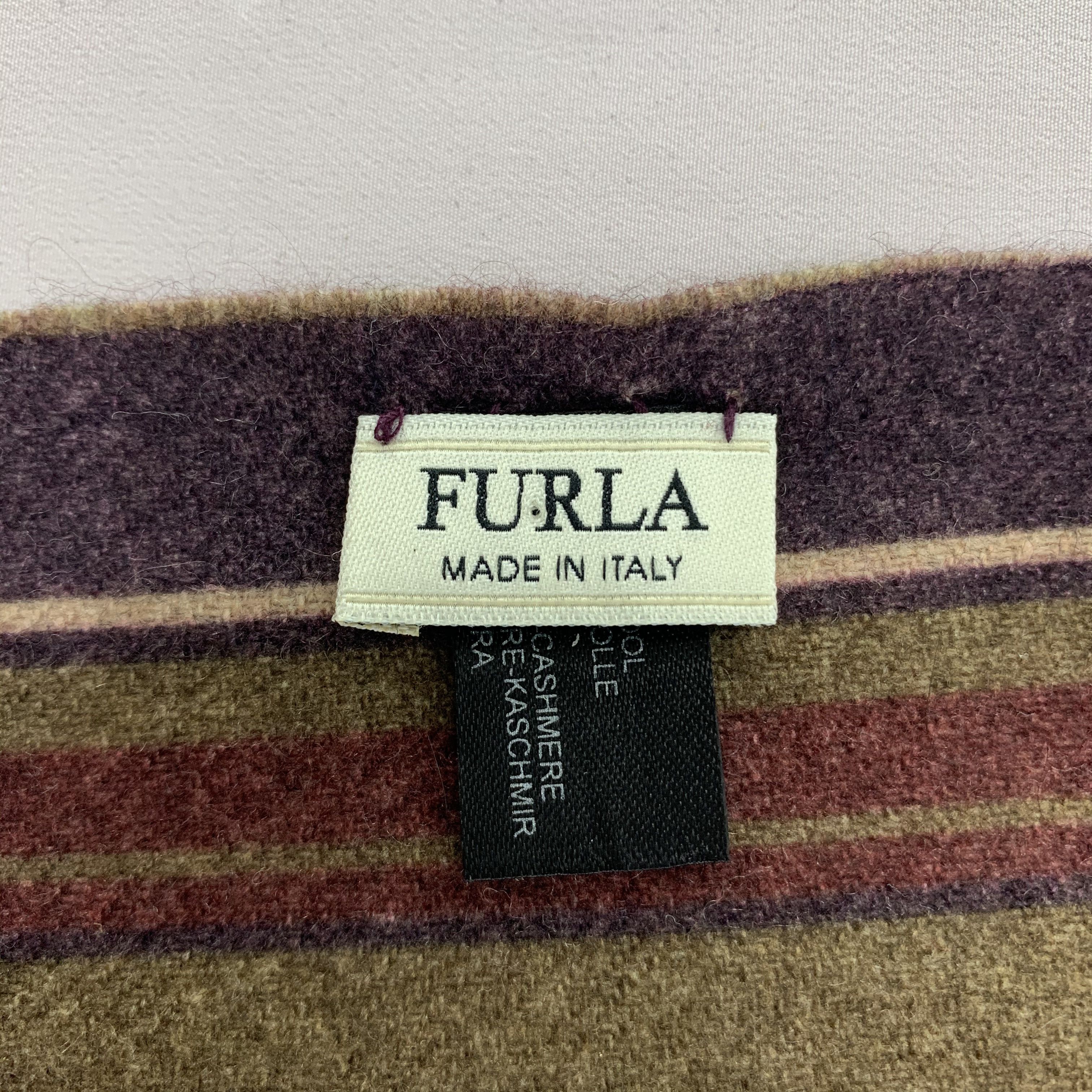 Furla Furla Scarf Wool Muffler Neck Wrap BL4067 Size ONE SIZE - 6 Thumbnail
