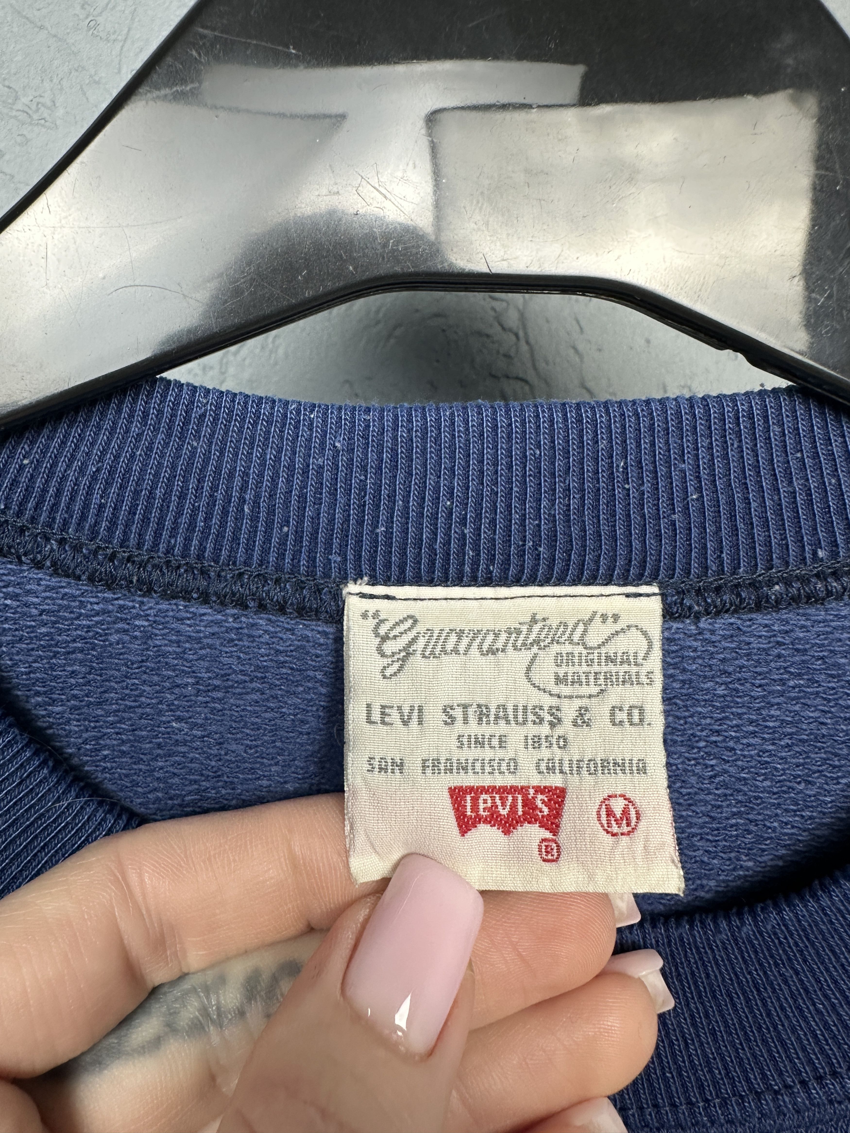 Levi's Levi's 90s Vintage Mens Sweatshirt Size US M / EU 48-50 / 2 - 4 Thumbnail
