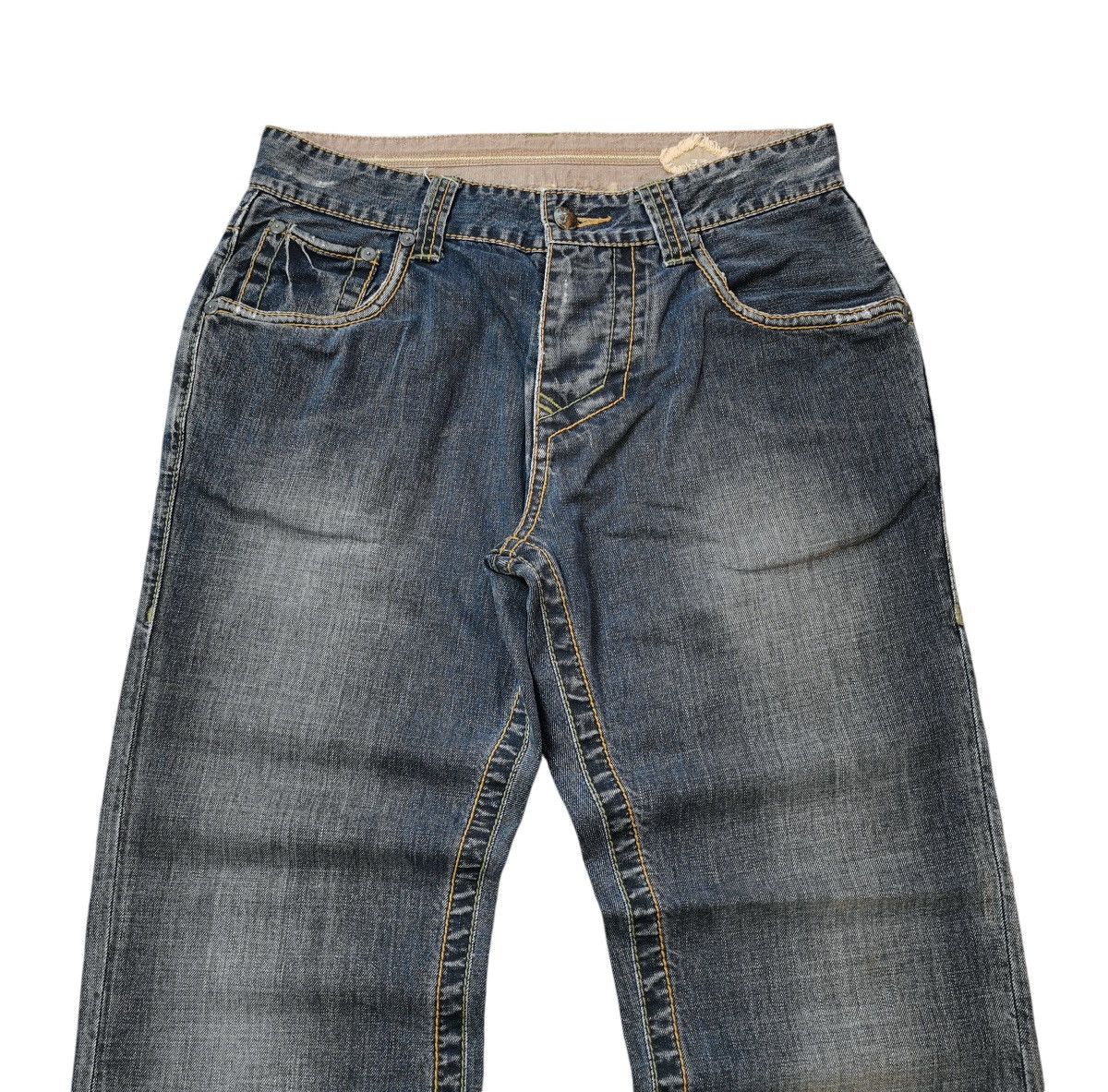 If Six Was Nine × Stitch's Jeans × Vintage Stitchs Flare Jeans Size US 33 - 5 Thumbnail