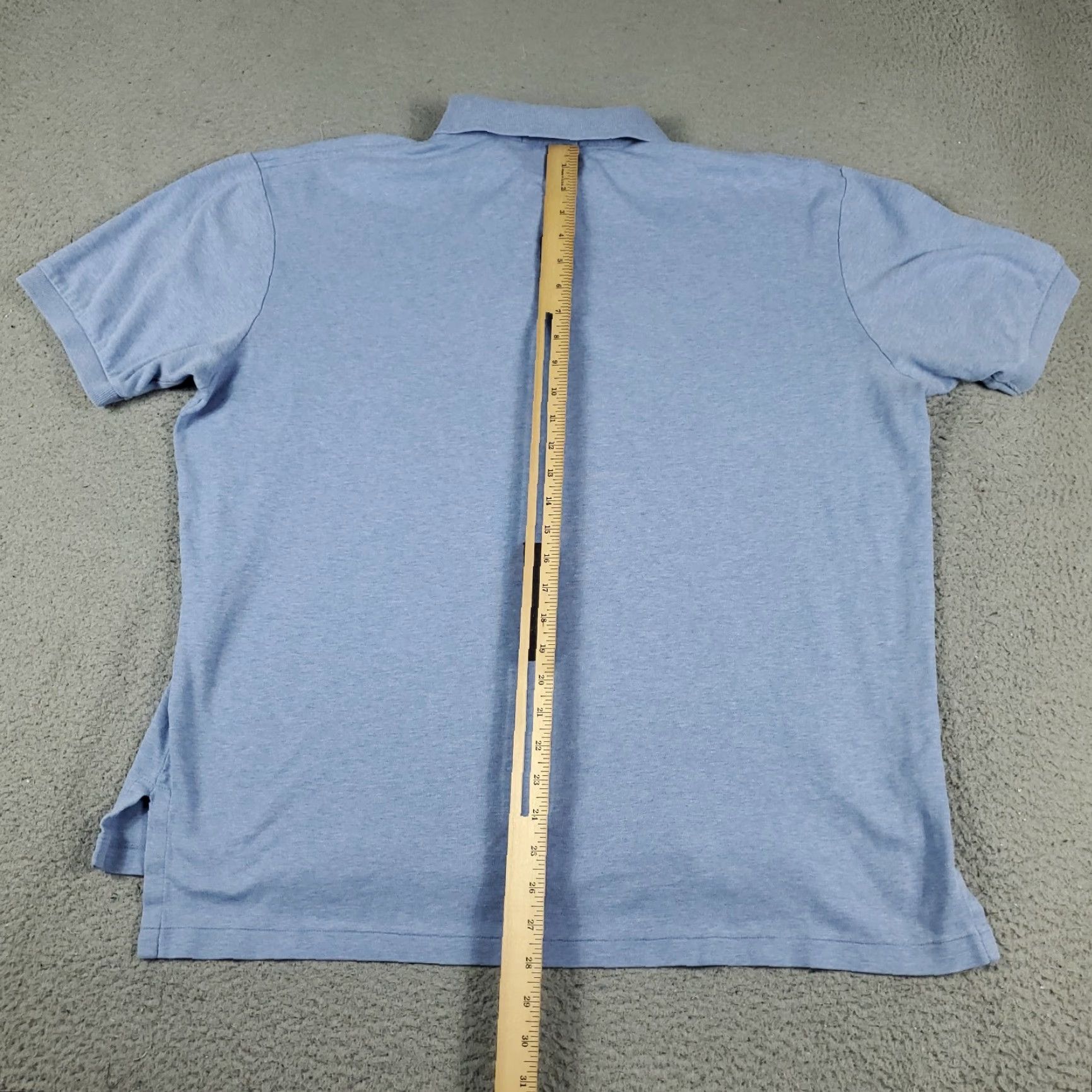 Ralph Lauren Ralph Lauren Polo Shirt Mens XL Blue Pony Casual Short Sleeve Caro Button Up Regular Fit Polo T-Shirt American Classic Preppy Sports Mens XL Blue Size US XL / EU 56 / 4 - 5 Thumbnail