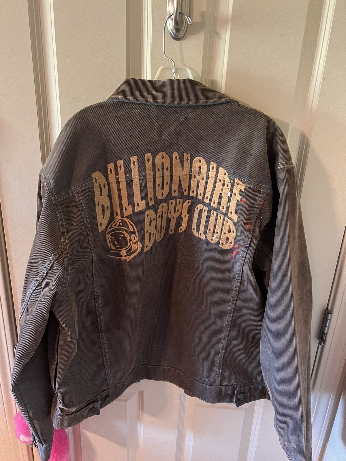 image of Billionaire Boys Club Creations Corduroy Jacket in Beige, Men's (Size XL)