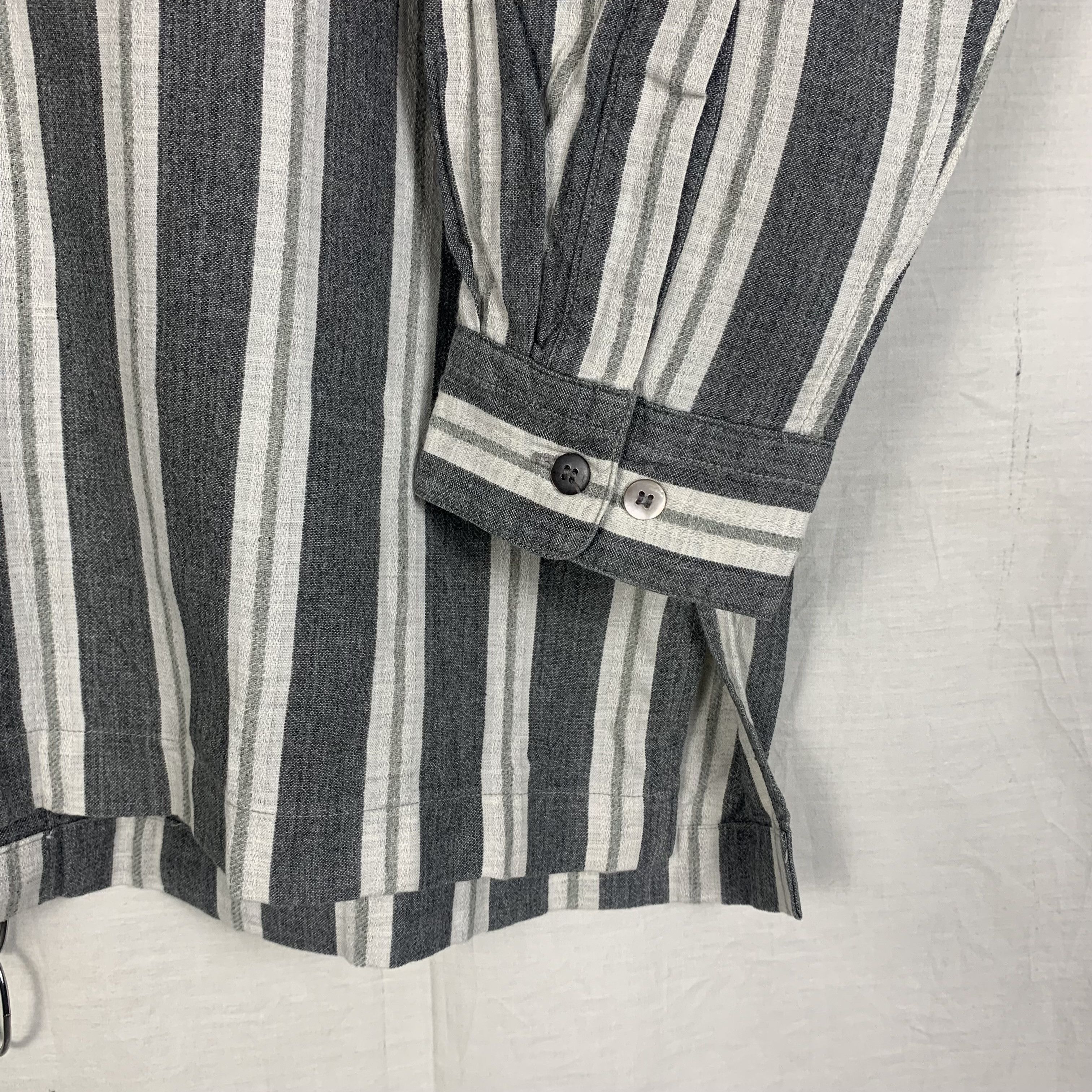 Issey Miyake Issey Miyake Striped Shirt Size US M / EU 48-50 / 2 - 5 Thumbnail