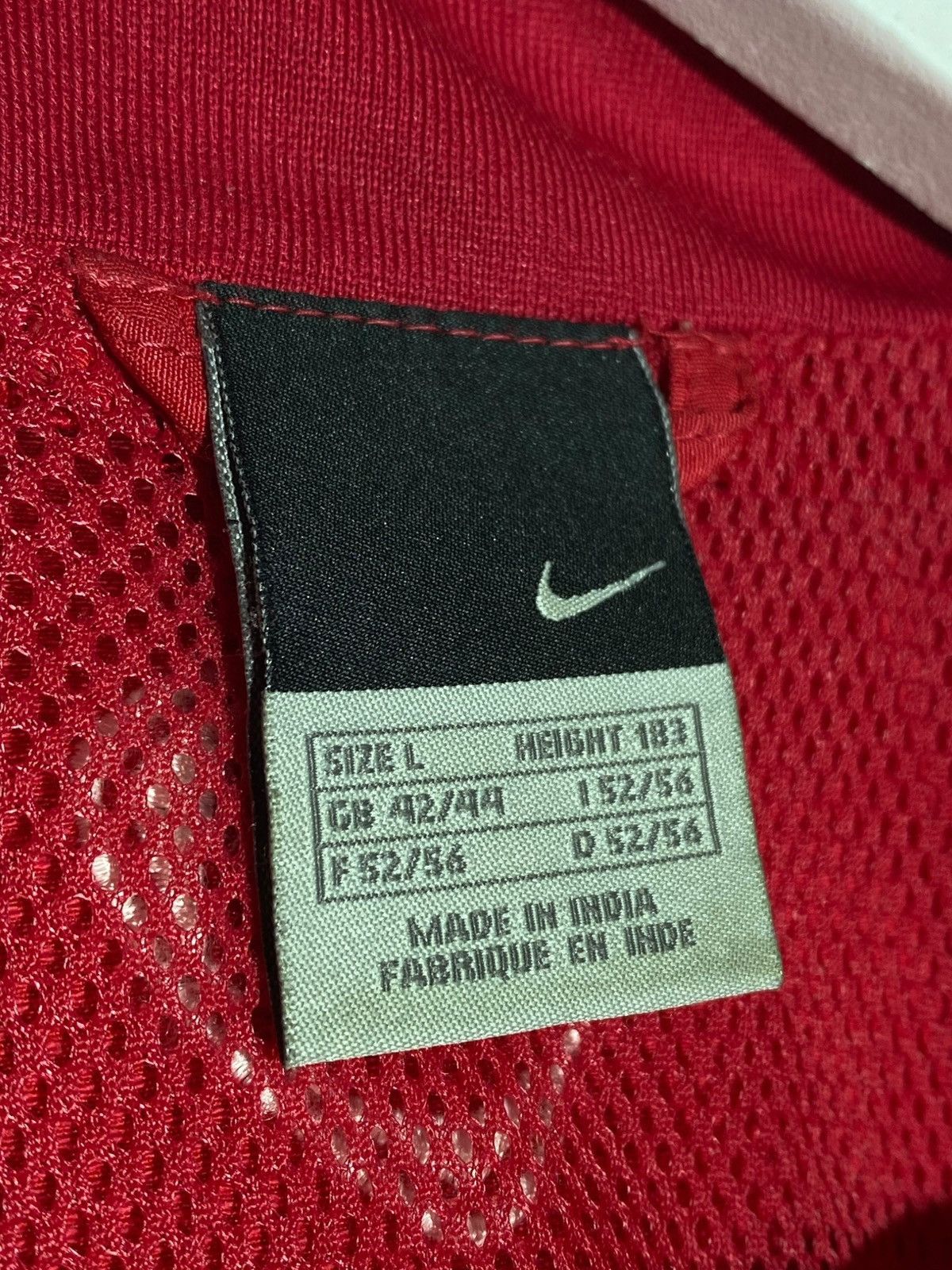 Nike Vintage Nike Arsenal London O2 Drill Zip Track Top Size US L / EU 52-54 / 3 - 16 Thumbnail