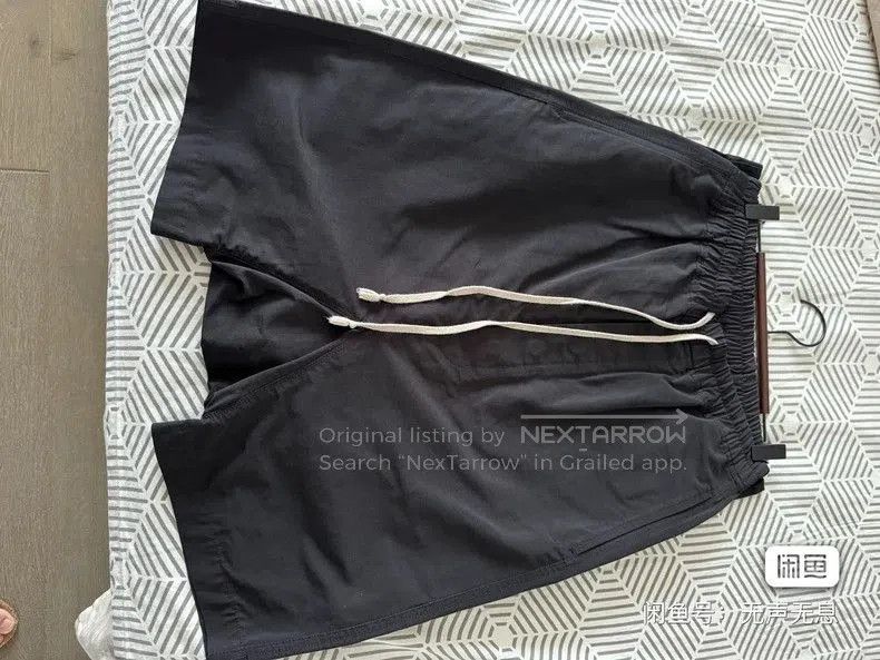 Rick Owens Rick Owens RO Black Shorts . Size US 30 / EU 46 - 2 Thumbnail