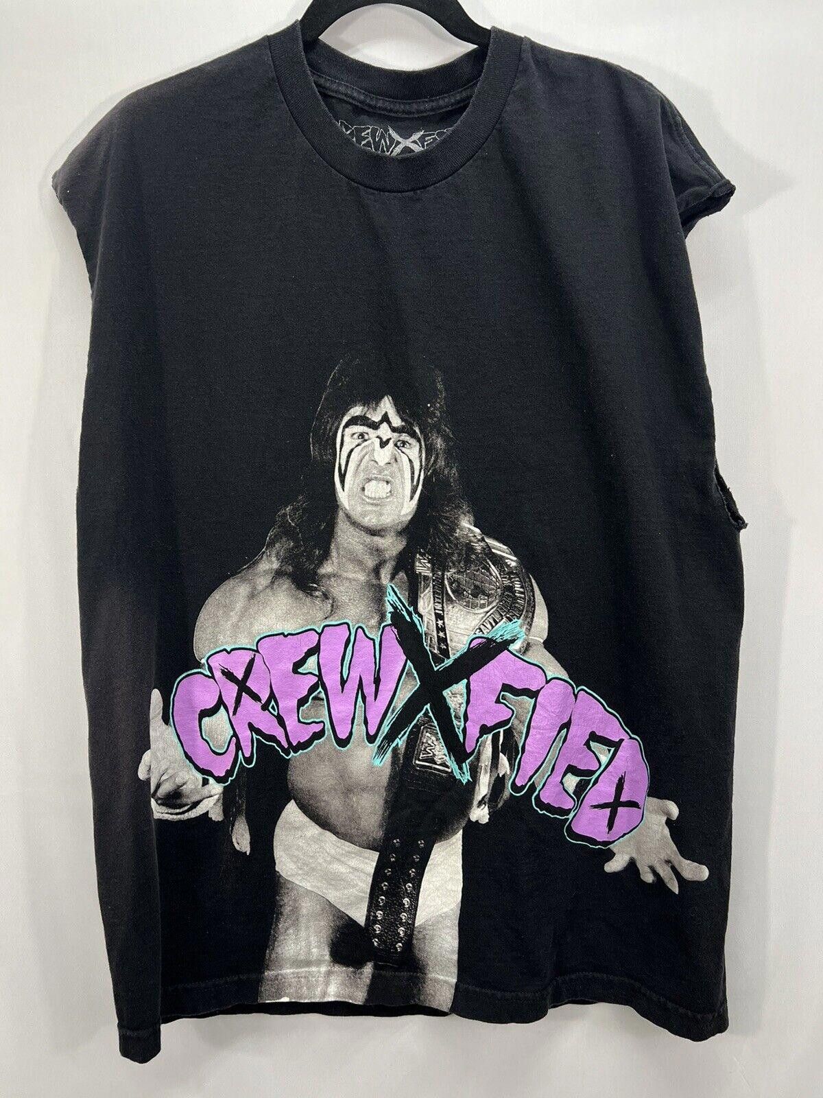 Designer 90s Ultimate Warrior: WWE Cut Off(SUPER RARE!!),Size:XL, #TG Size US XL / EU 56 / 4 - 1 Thumbnail