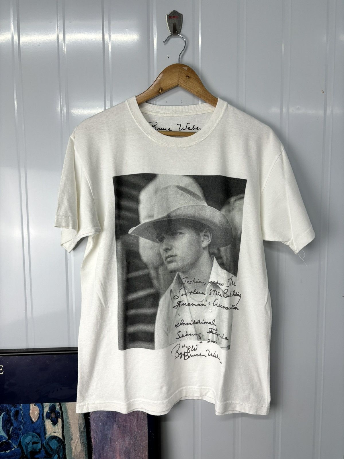 Vintage × Weber RARE! Bruce Weber Phototee Art Size US L / EU 52-54 / 3 - 2 Thumbnail