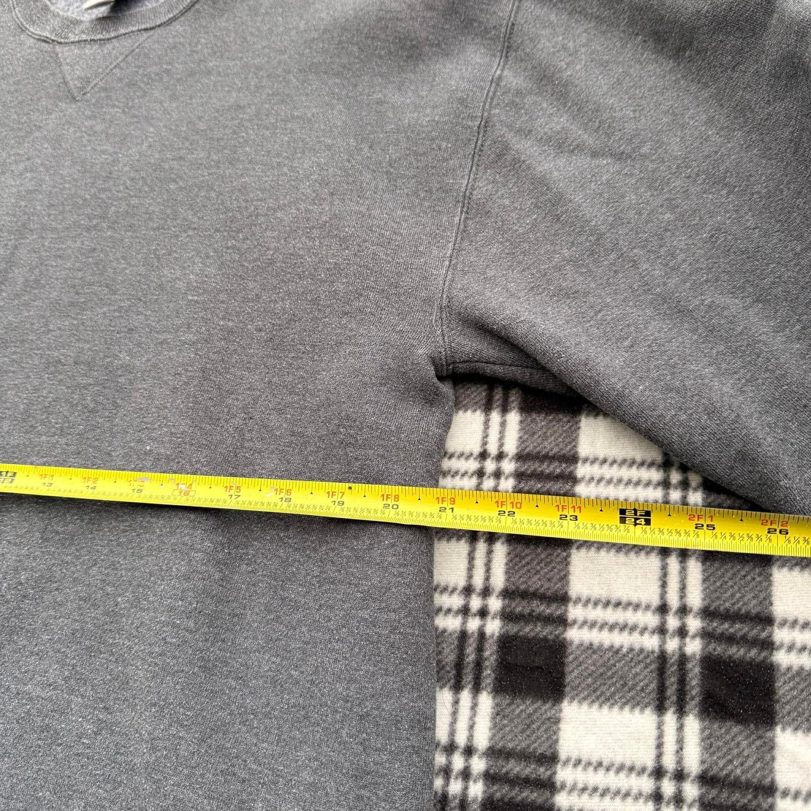 Russell Athletic Vintage 90s Russell Athletic Blank Gray Crewneck Large Size US L / EU 52-54 / 3 - 3 Thumbnail