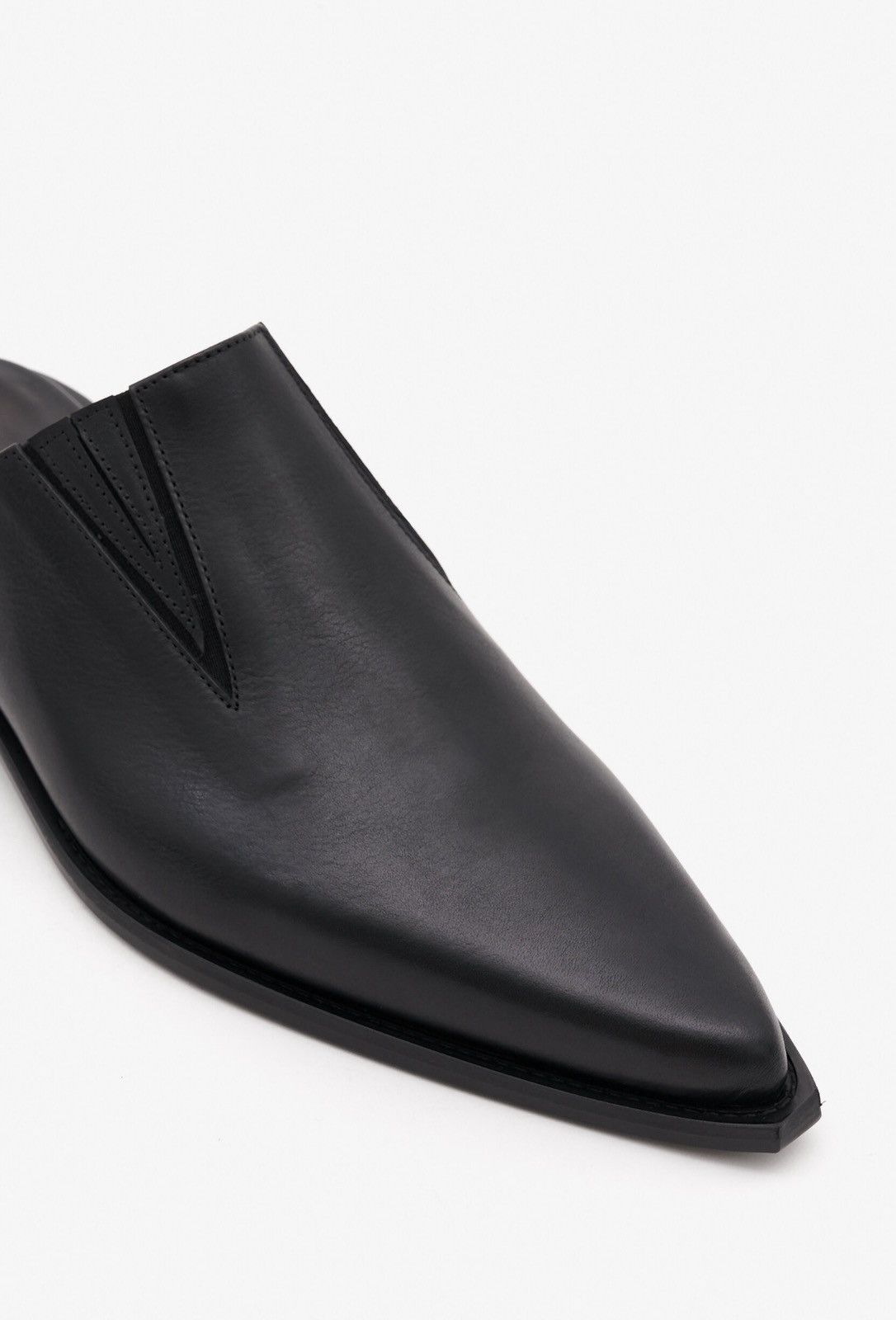 Ann Demeulemeester Last Ann Demeulemeester Vilmu Pointy BuckleEmbellished Mules Size US 10 / EU 43 - 5 Thumbnail