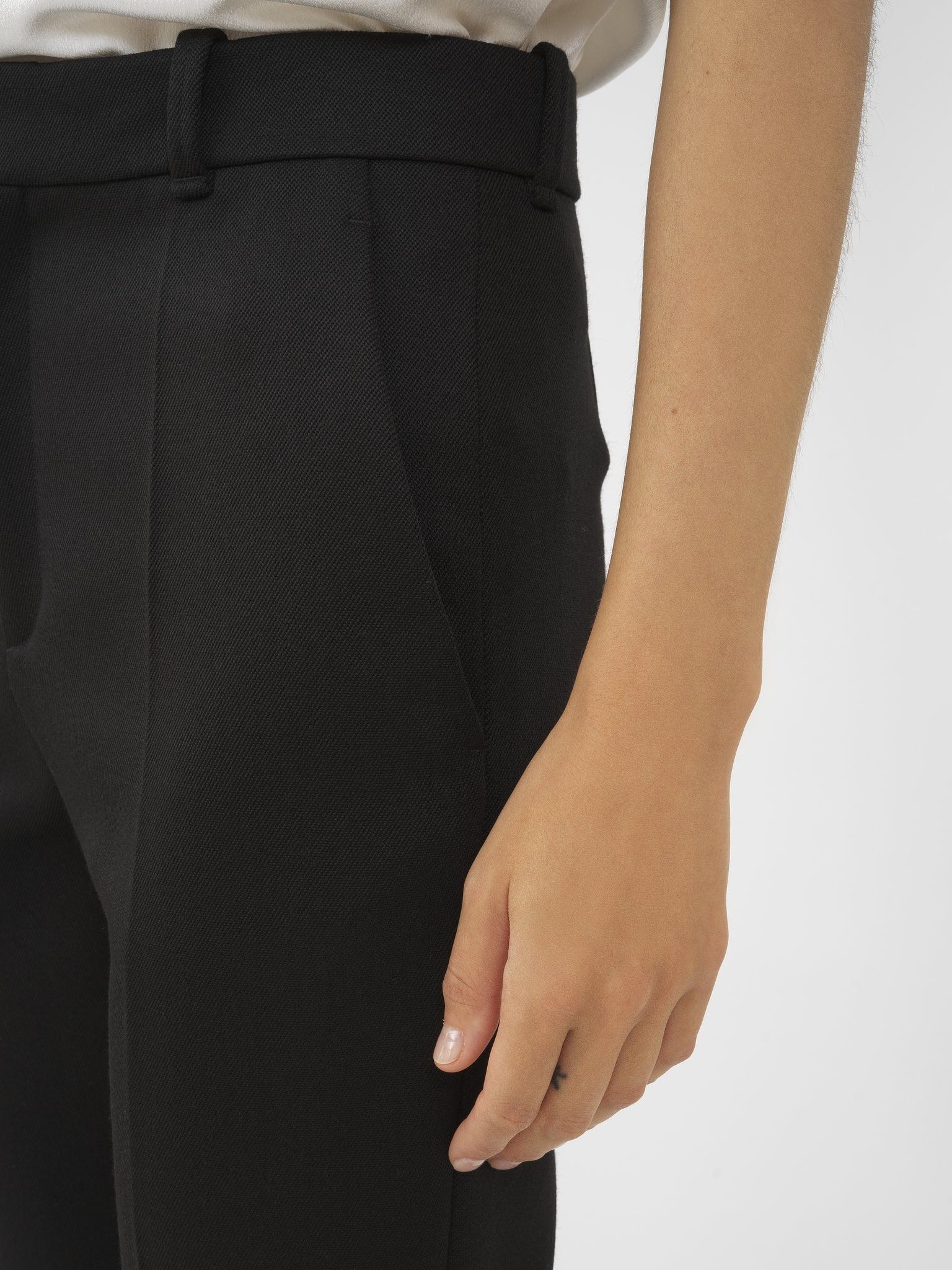 Chloe o1loc1c0325 CHC24 Trouser in Black Size 27" / US 4 / IT 40 - 6 Thumbnail