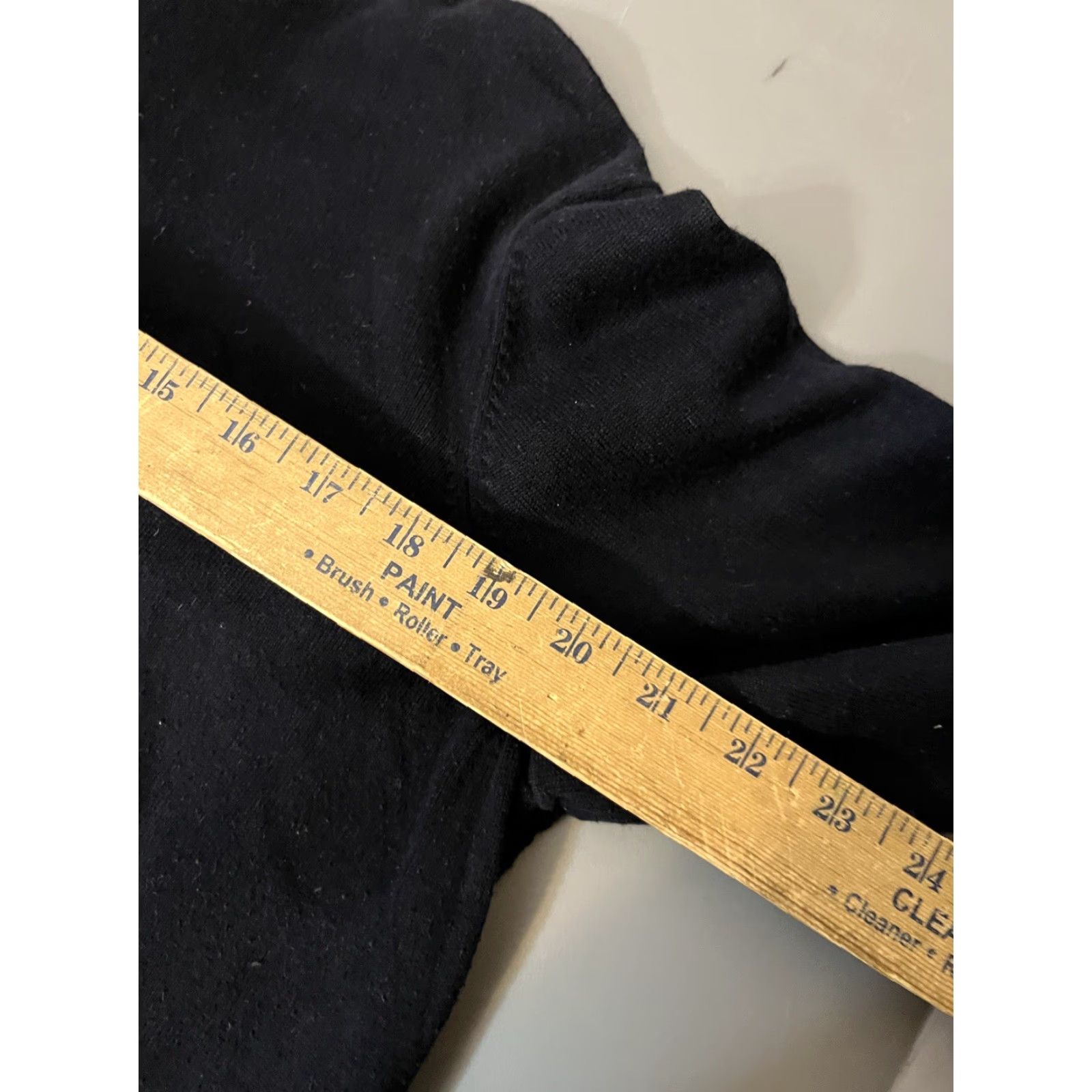 Talbots Talbots Mock Neck Sweater Ladies 1X Black Long Sleeve Lightweight KnIT Pullover Casual Travel All Seasons Size XL / US 12-14 / IT 48-50 - 5 Thumbnail
