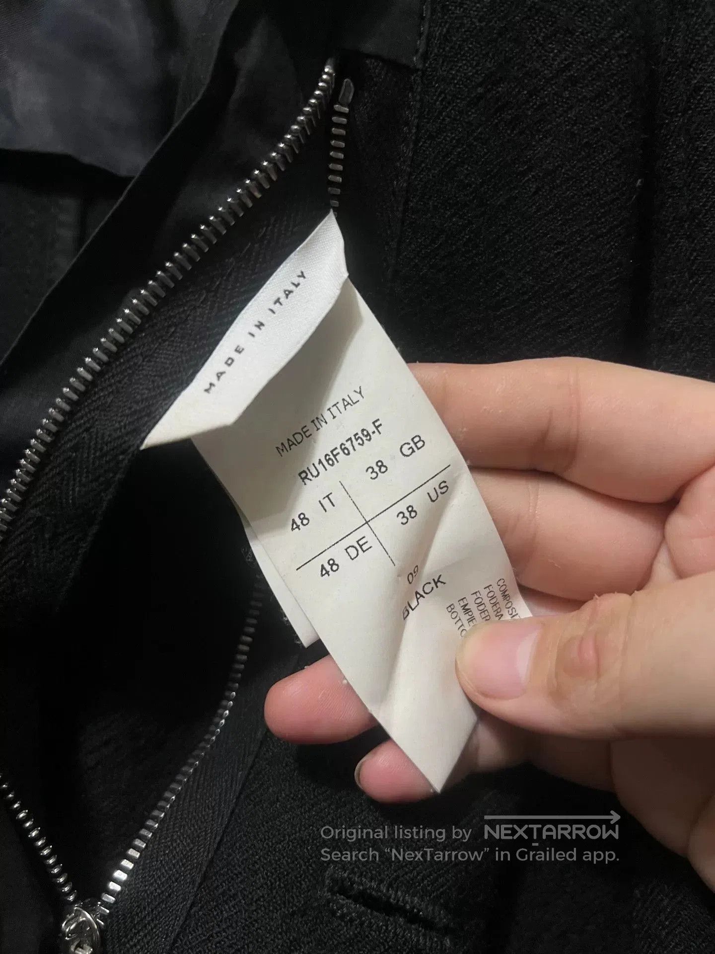 Rick Owens rick owens classic wool blazer jacket. Size US L / EU 52-54 / 3 - 8 Thumbnail