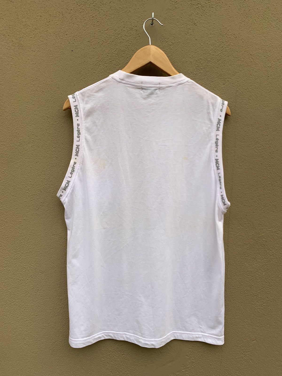MCM Vintage MCM Sleveless Tshirt Size US L / EU 52-54 / 3 - 3 Thumbnail