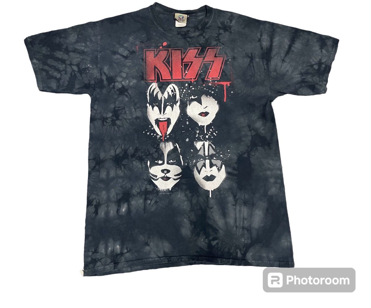 KISS Y2K KISS 2013 TYE DIE SHIRT RARE DESIGN Size US L / EU 52-54 / 3 - 2 Thumbnail