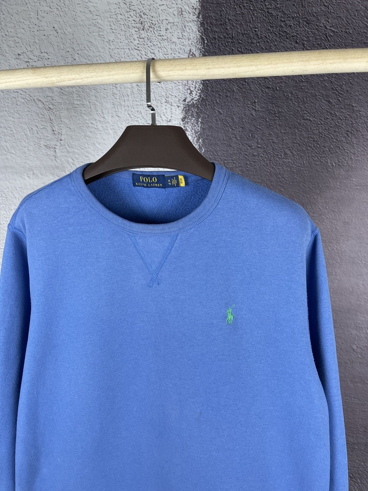 Polo Ralph Lauren Polo Ralph Lauren blue sweatshirt small logo Size US XL / EU 56 / 4 - 4 Thumbnail