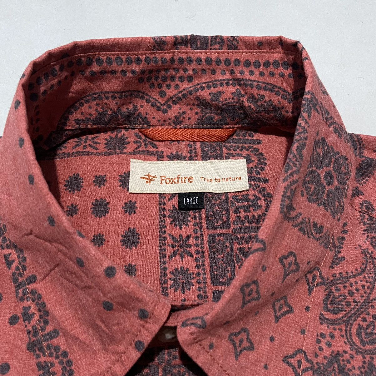 Designer × Japanese Brand Foxfire True To Nature Slim Fit Bandana Shirt KAPITAL Style Size US L / EU 52-54 / 3 - 3 Thumbnail