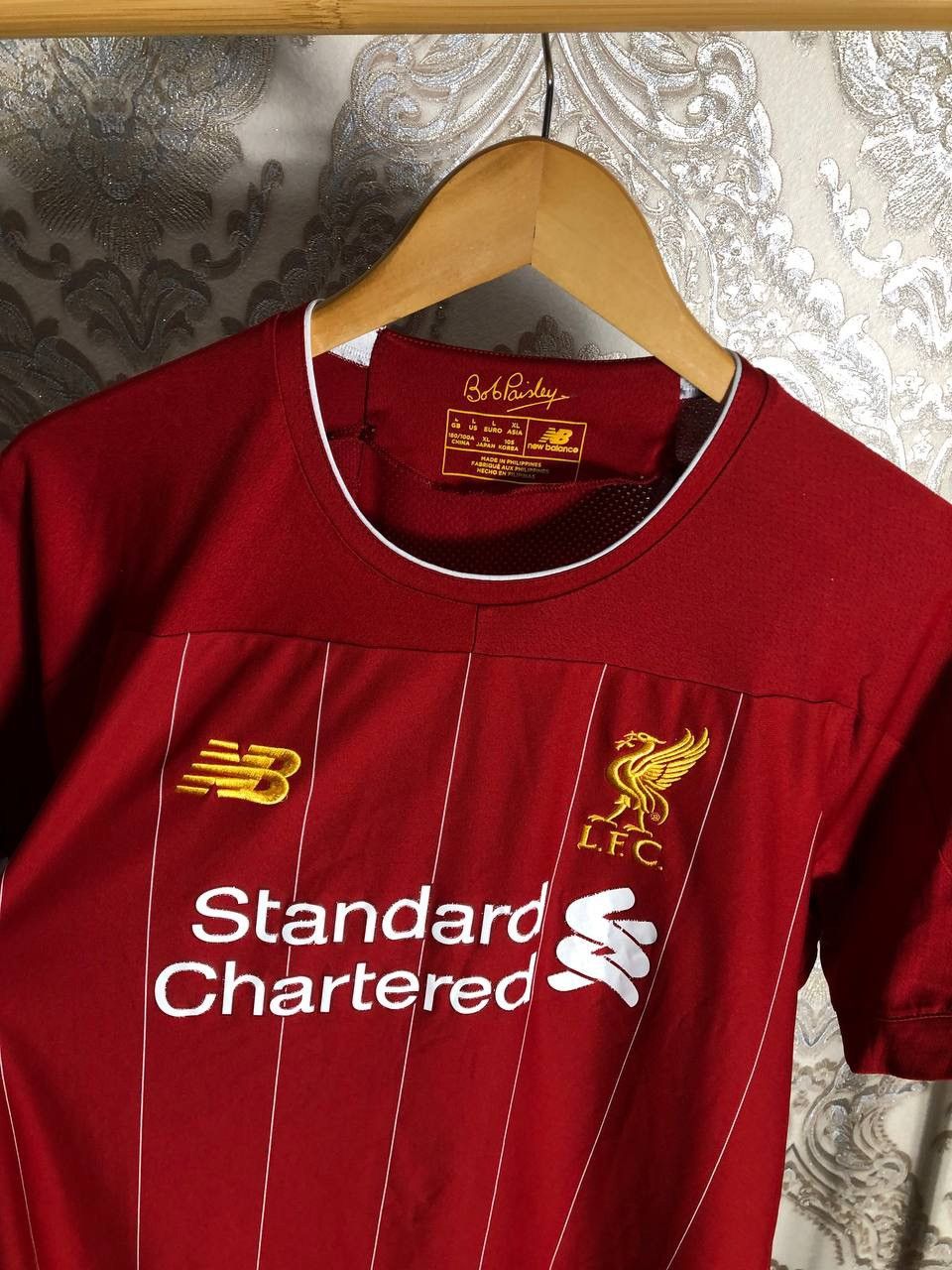 New Balance VINTAGE NEW BALANCE FC LIVERPOOL ENGLAND SOCCER JERSEY RETRO Size US L / EU 52-54 / 3 - 3 Thumbnail