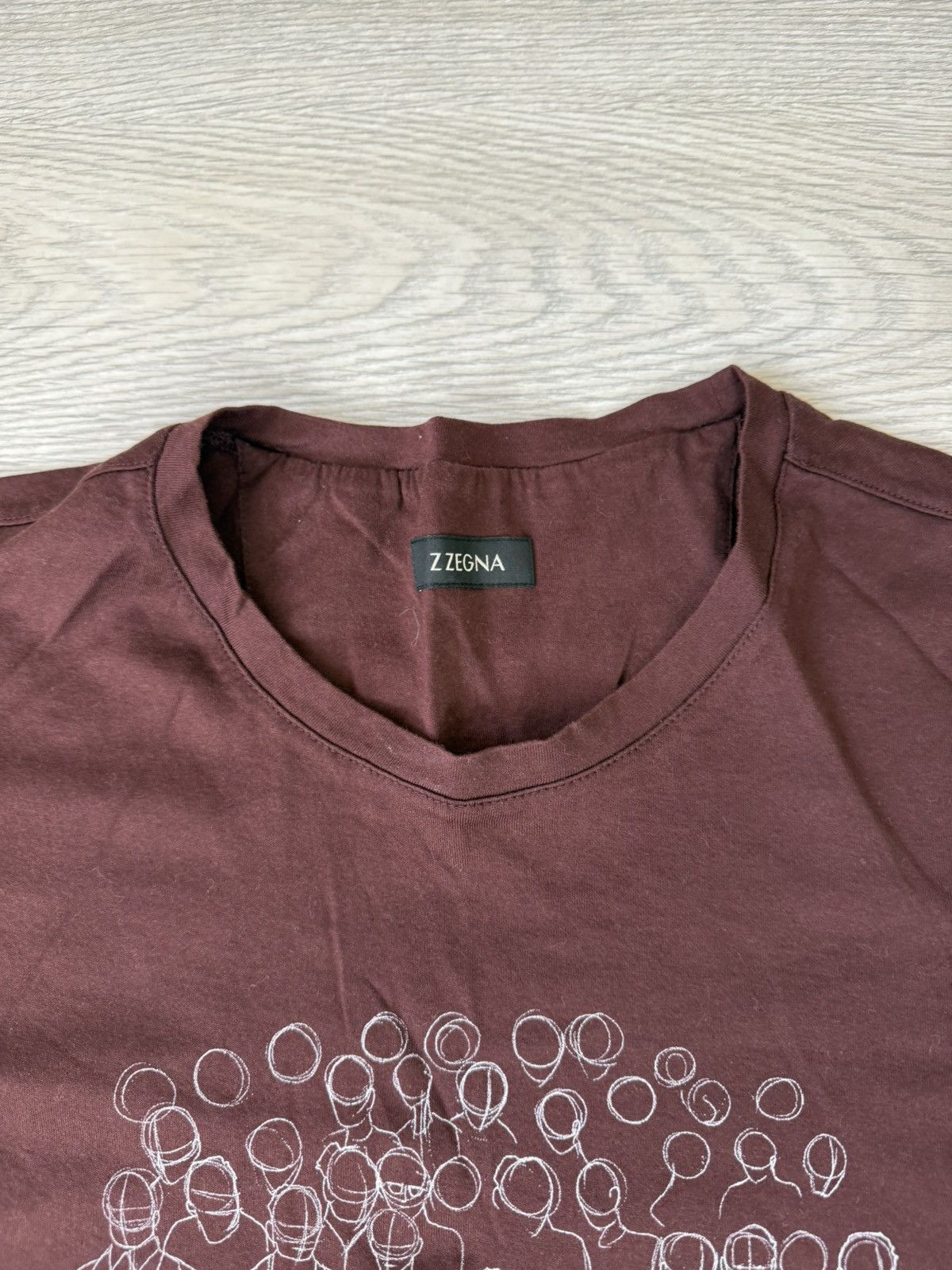 Z Zegna Z Zegna Short Sleeve T Shirt Size US L / EU 52-54 / 3 - 5 Thumbnail