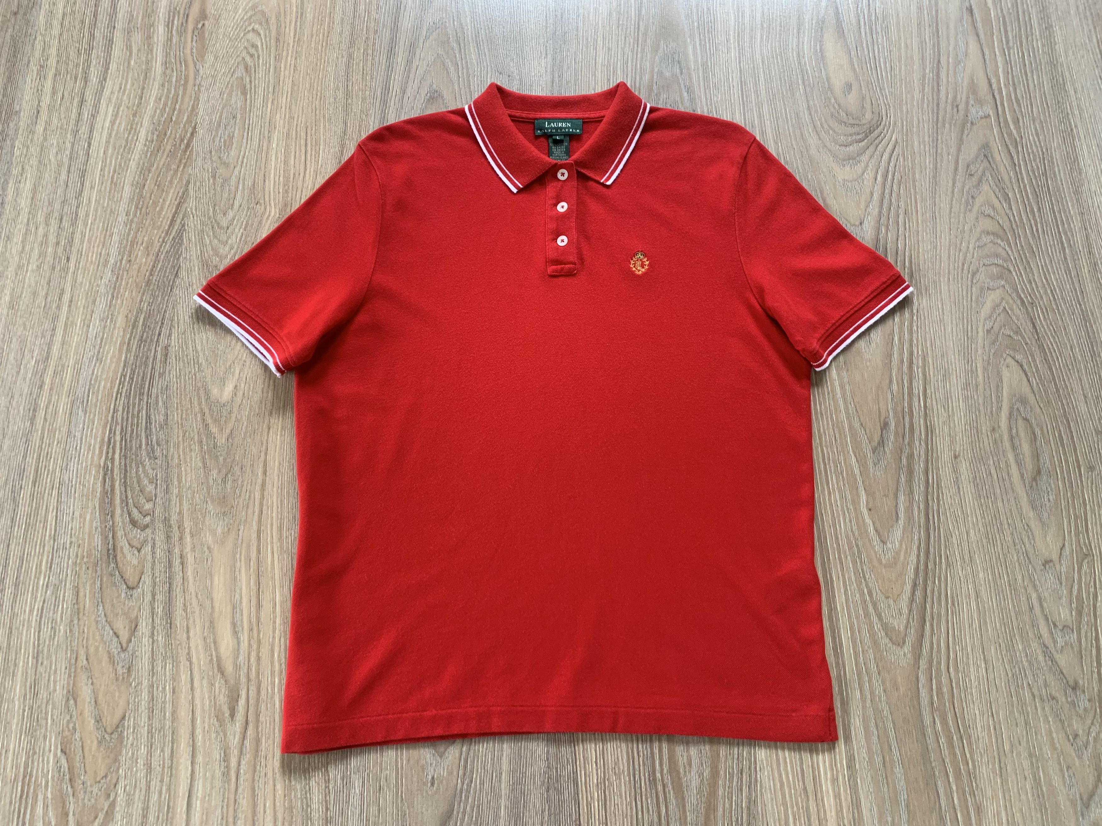 Polo Ralph Lauren Vintage Polo Ralph Lauren Cotton Polo T-Shirt Size L / US 10 / IT 46 - 2 Thumbnail