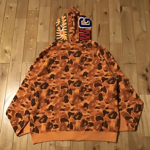 Bape × Nigo BAPE Fire camo shark full zip hoodie a bathing ape NIGO Size US L / EU 52-54 / 3 - 2 Thumbnail