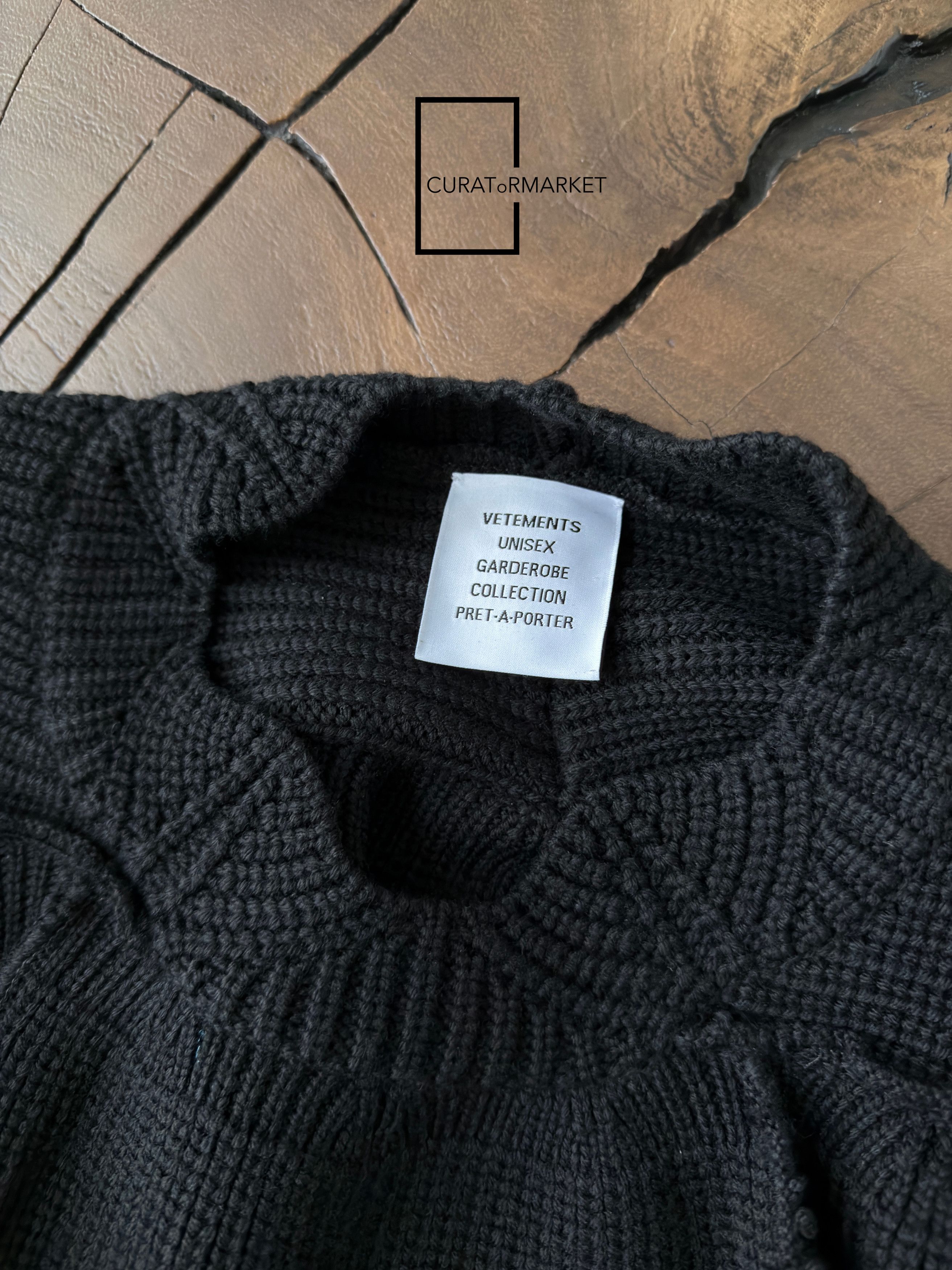 Vetements M Wool Multi Stitch Ski Mask Shiesty Balaclava Sweater FW25 Size US M / EU 48-50 / 2 - 8 Thumbnail
